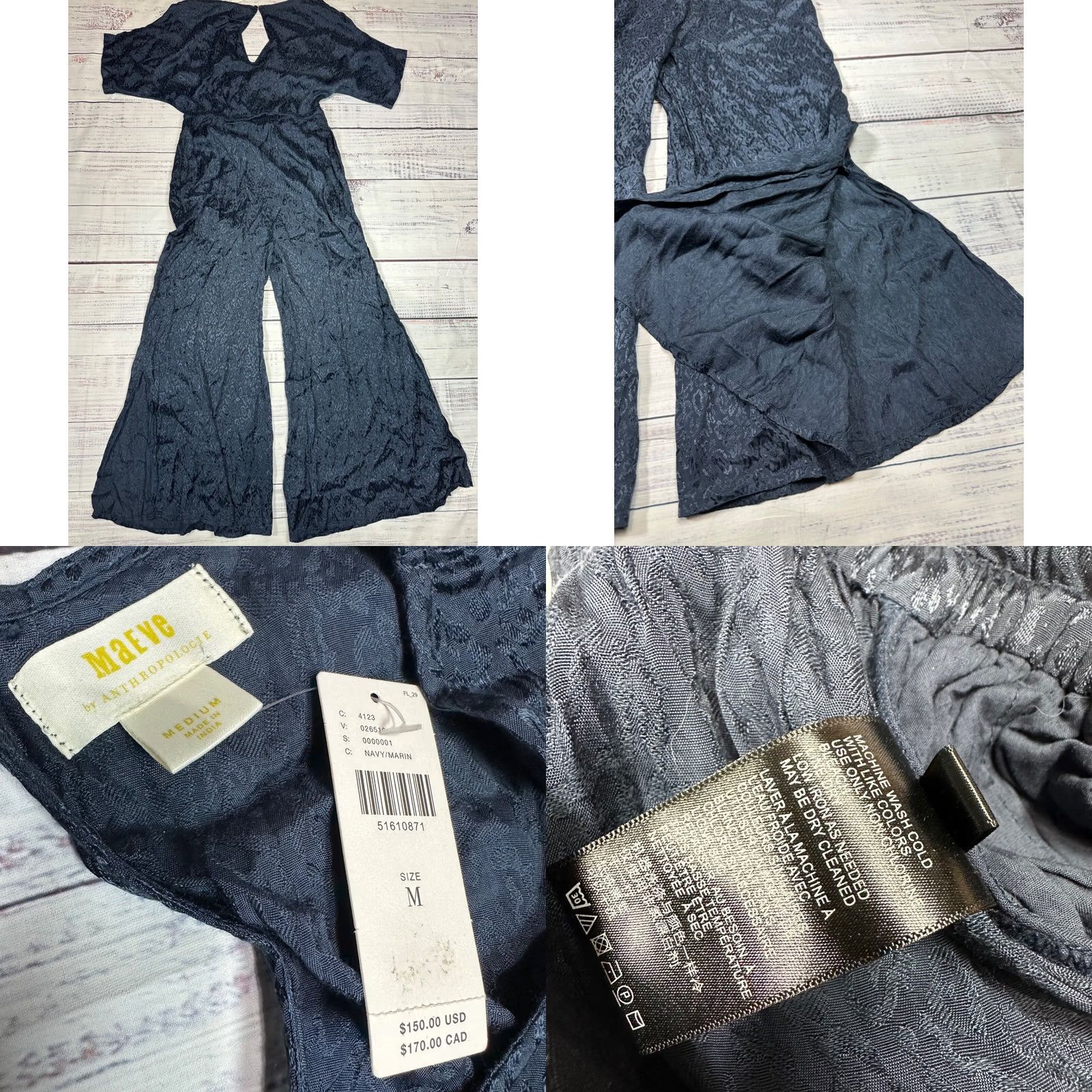 Vintage Maeve Jumpsuit Shirt? Size 32" / US 10 / IT 46 - 8 Thumbnail