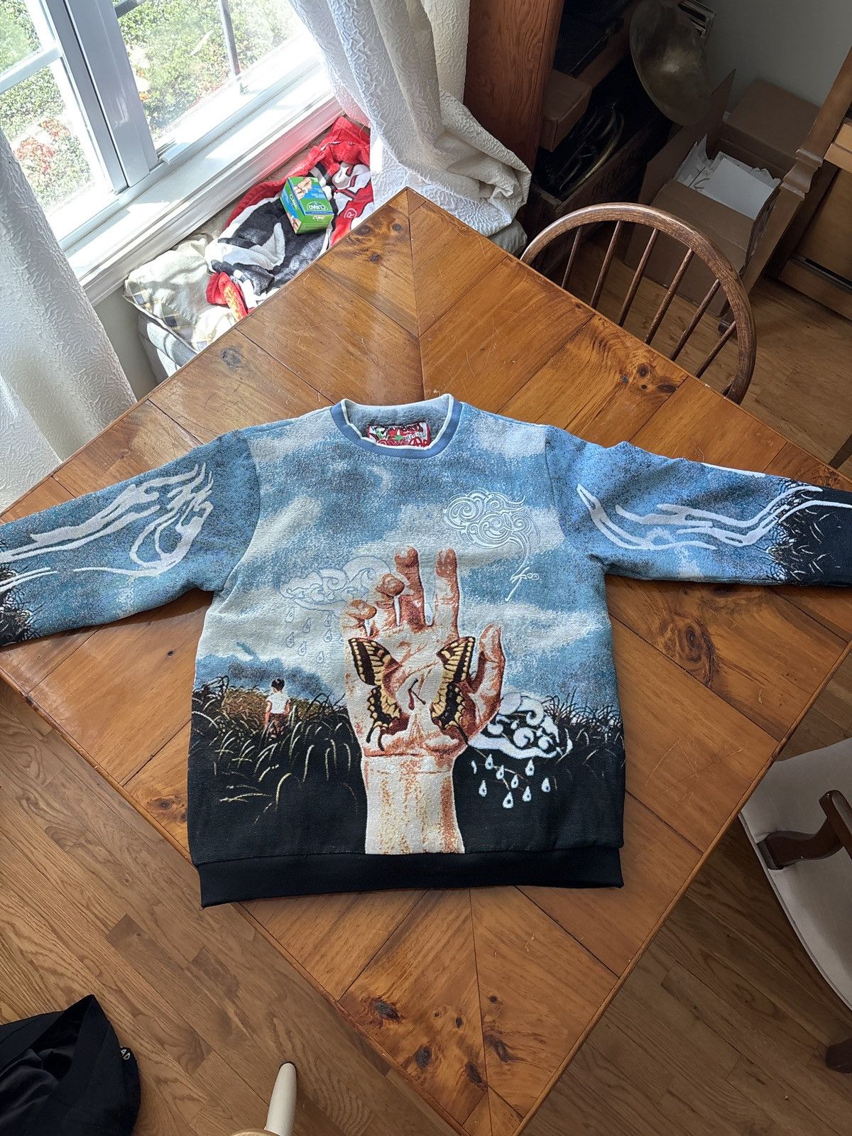Other VERYRARE Crucified//Butterfly Jacquard Crewneck Size US S / EU 44-46 / 1 - 3 Thumbnail