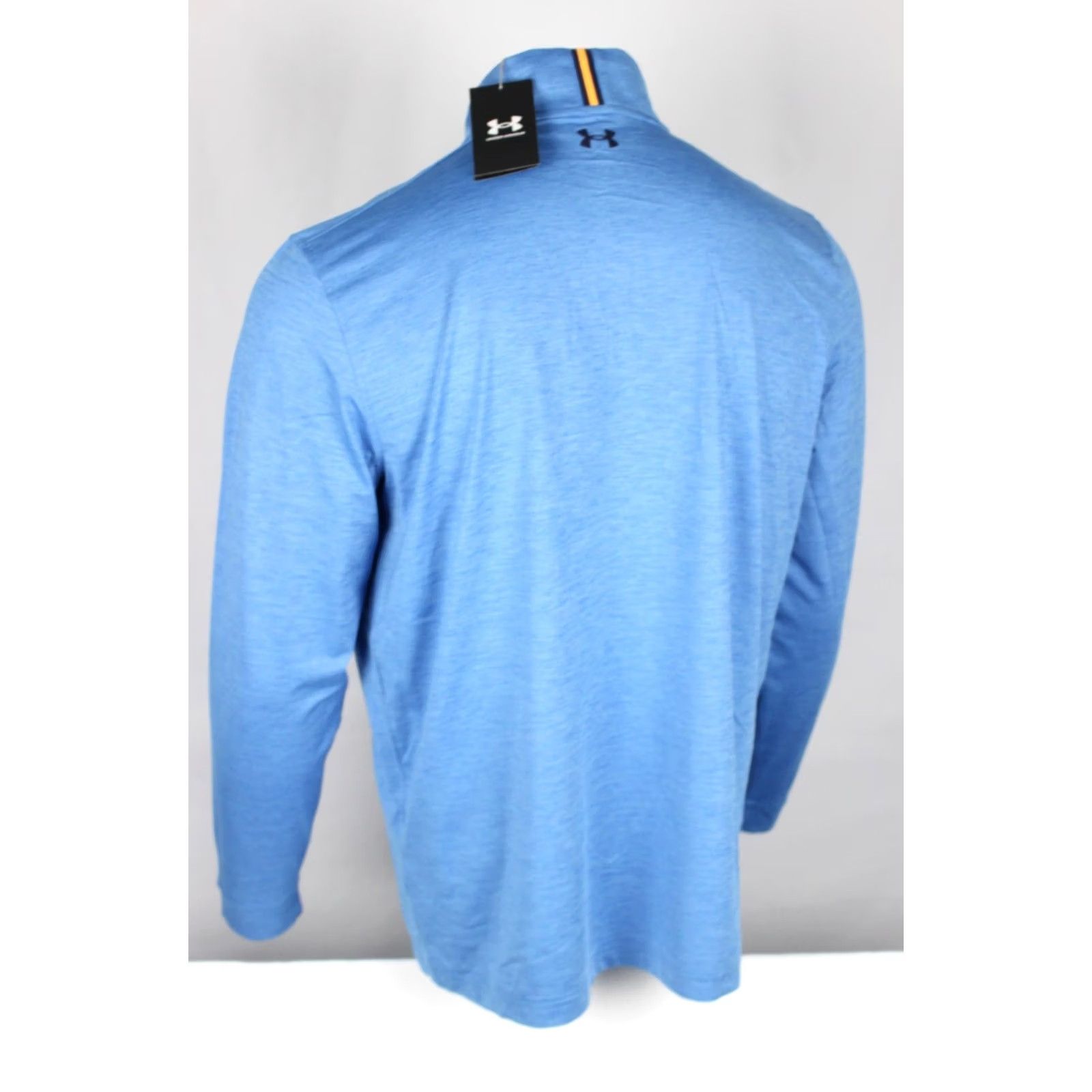 Under Armour Under Armour Men's Playoff 3.0 1/4 Zip Pullover XL Blue Heather UM1220 UPF 50+ Size US XL / EU 56 / 4 - 2 Thumbnail