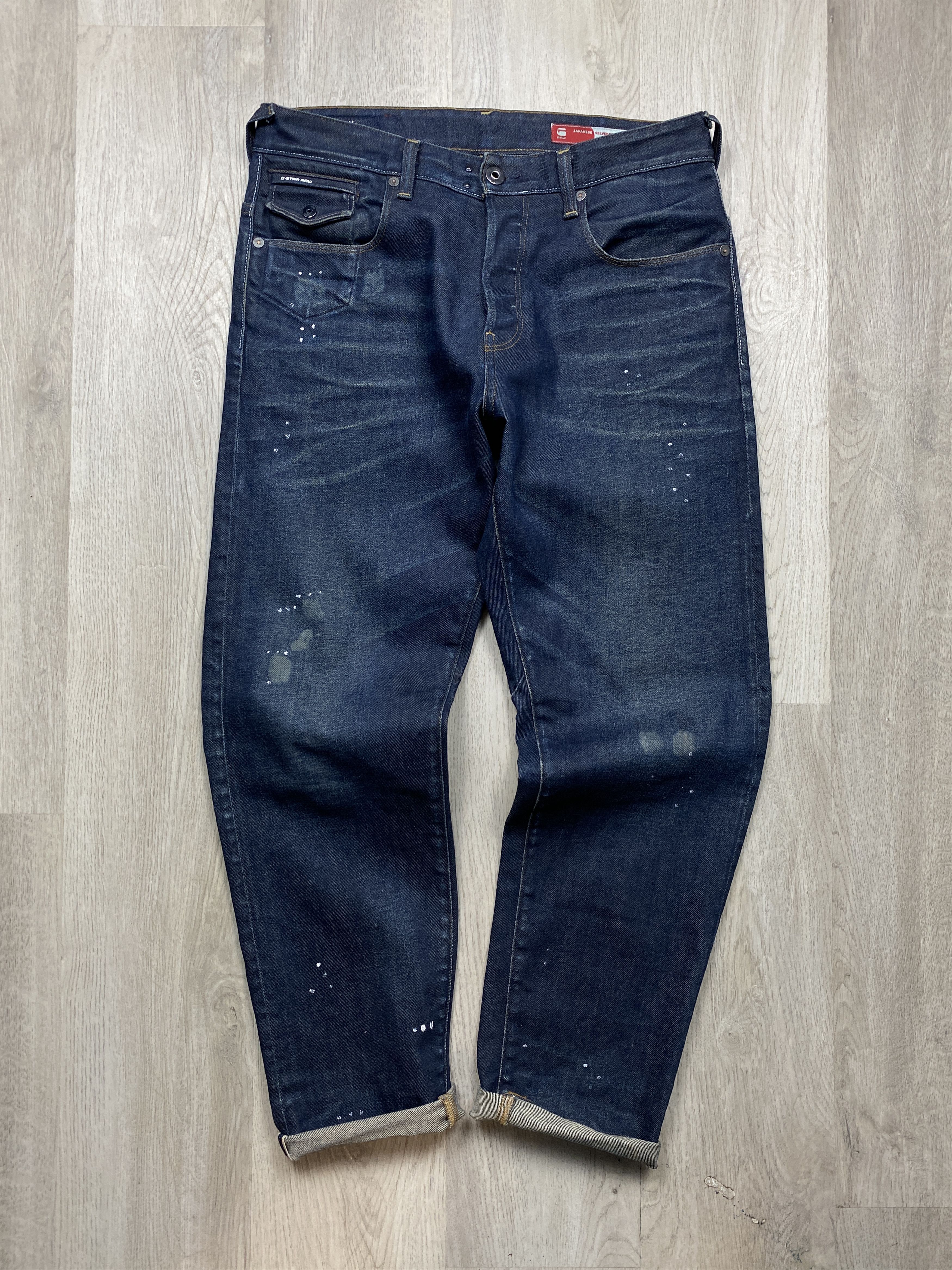 G-Star G Star Raw Vintage Japanese Selvedge Denim Pants Jeans Size US 31 - 1 Thumbnail
