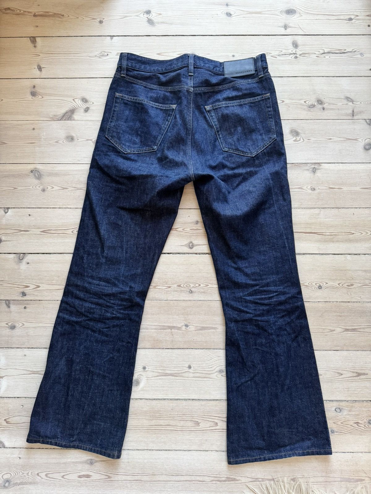 Sunflower Sunflower Classic Flare Indigo Jeans 31-32 Size US 31 - 2 Thumbnail