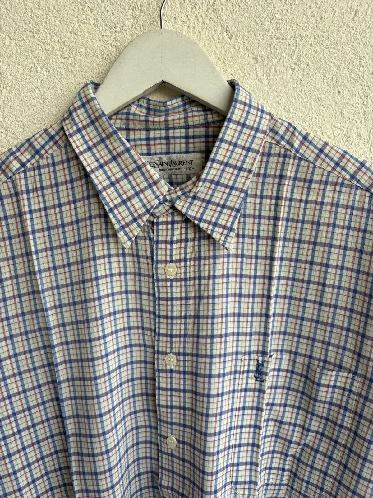 Yves Saint Laurent 90s Vintage Yves Saint laurent shirt Size US XL / EU 56 / 4 - 3 Thumbnail