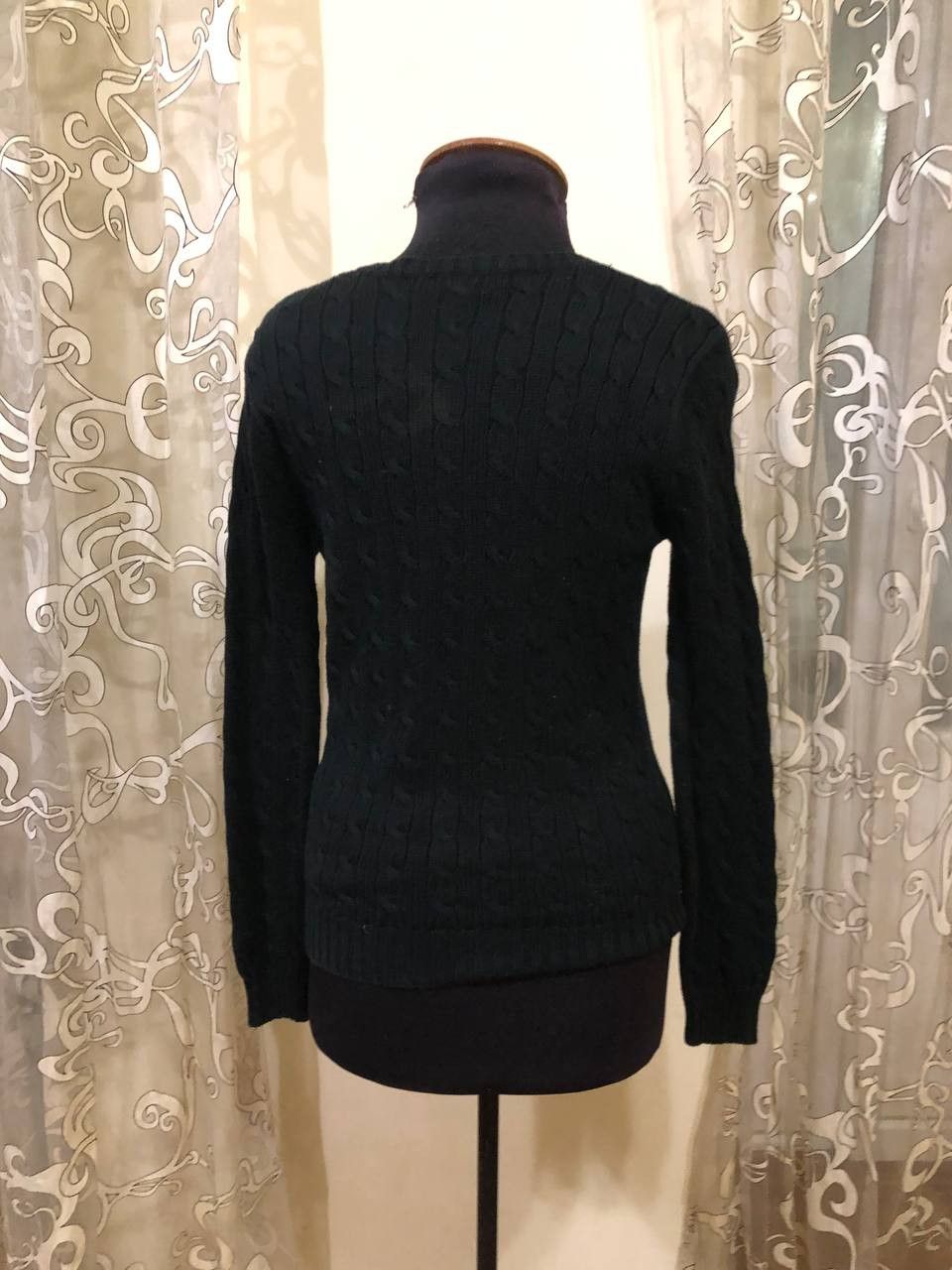 Polo Ralph Lauren Ralph Lauren Sport cable-knit V-neck sweater embroidered Size L / US 10 / IT 46 - 13 Thumbnail