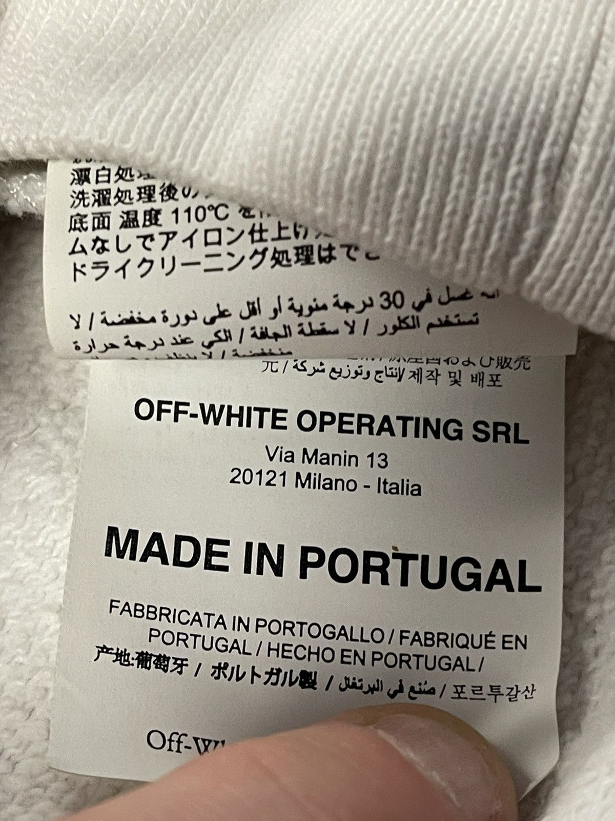 Off-White Size XL - Off-White Mona Lisa Oversized Hoodie 'White' Size US XL / EU 56 / 4 - 14 Thumbnail