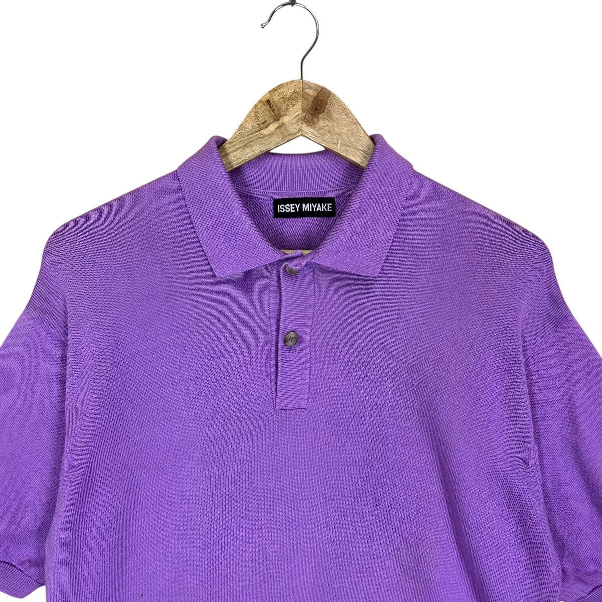 Issey Miyake Vintage 90’s Issey Miyake Shortsleeve Knitware Size US M / EU 48-50 / 2 - 4 Thumbnail
