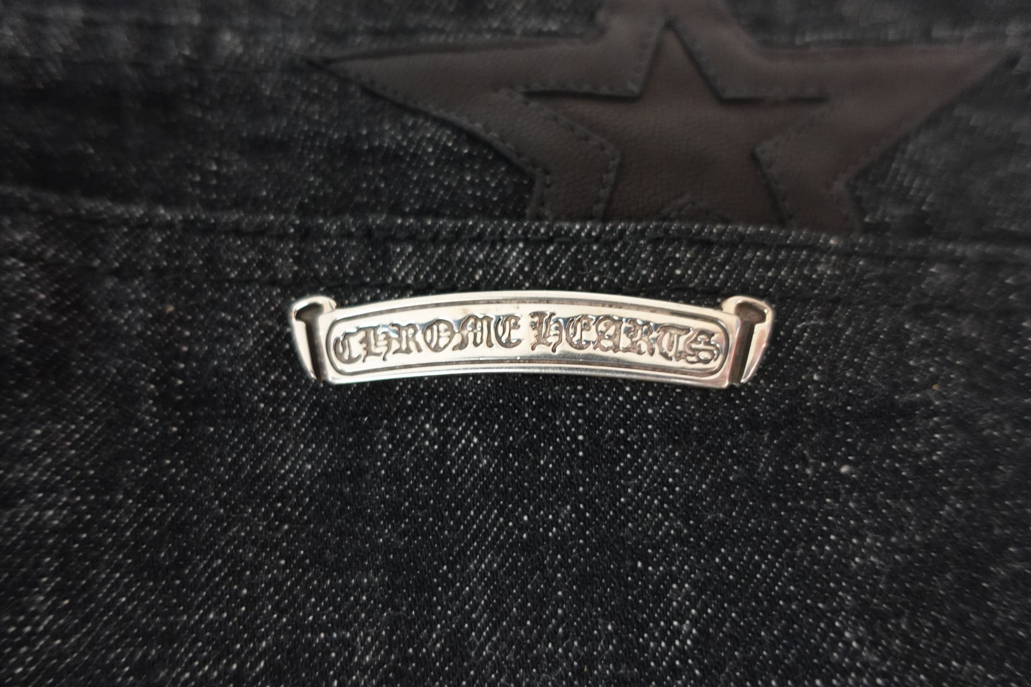 Chrome Hearts Chrome Hearts Star Patch Denim in Black Size US 34 / EU 50 - 11 Thumbnail