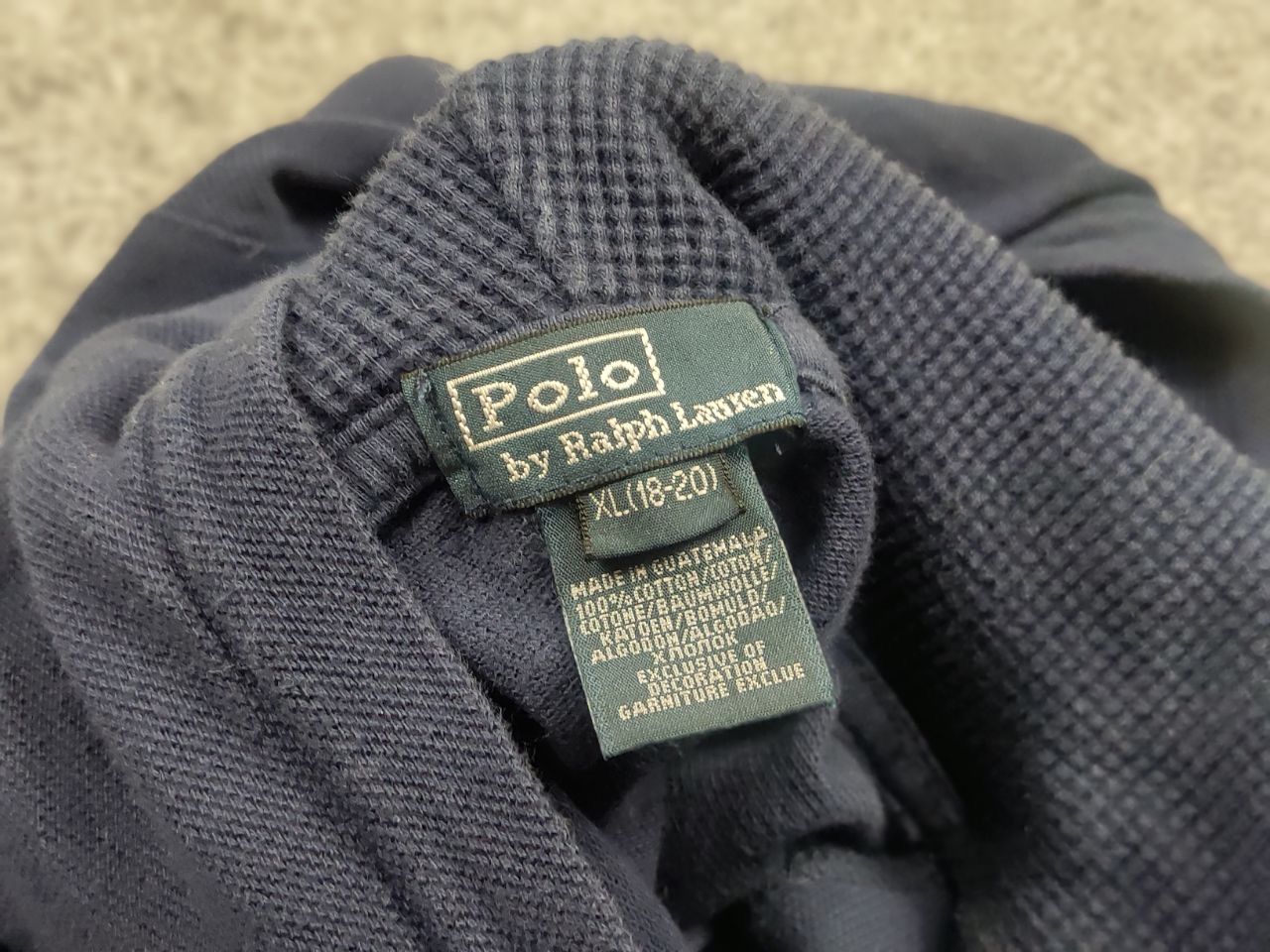 Polo Ralph Lauren Vintage Polo Ralph Lauren Big Pony Blue Hoodie Y2K Style Size US S / EU 44-46 / 1 - 12 Thumbnail