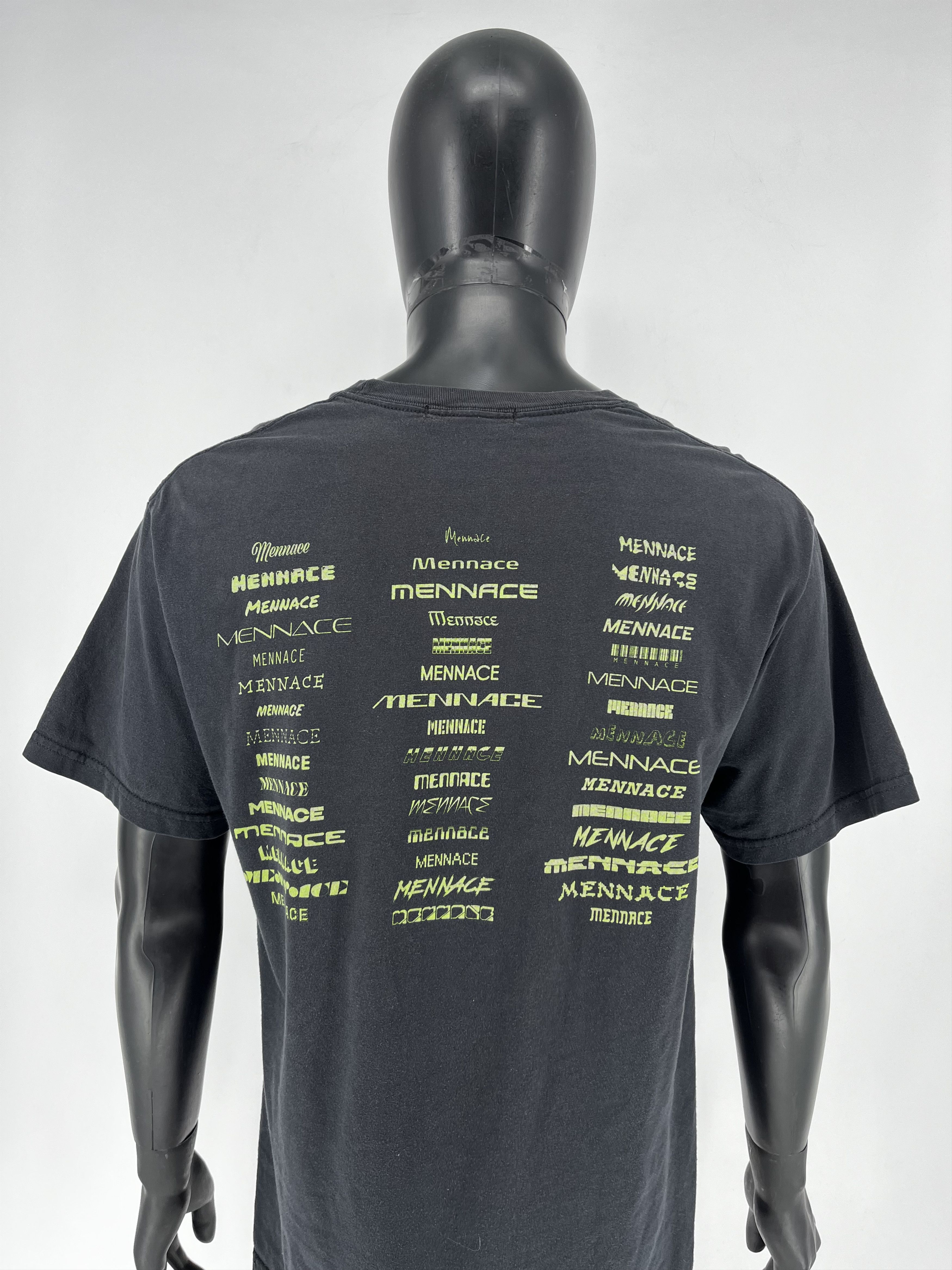 Menace × Vintage Mennace t-shirt with graphic prints in black Size M Size US M / EU 48-50 / 2 - 1 Thumbnail