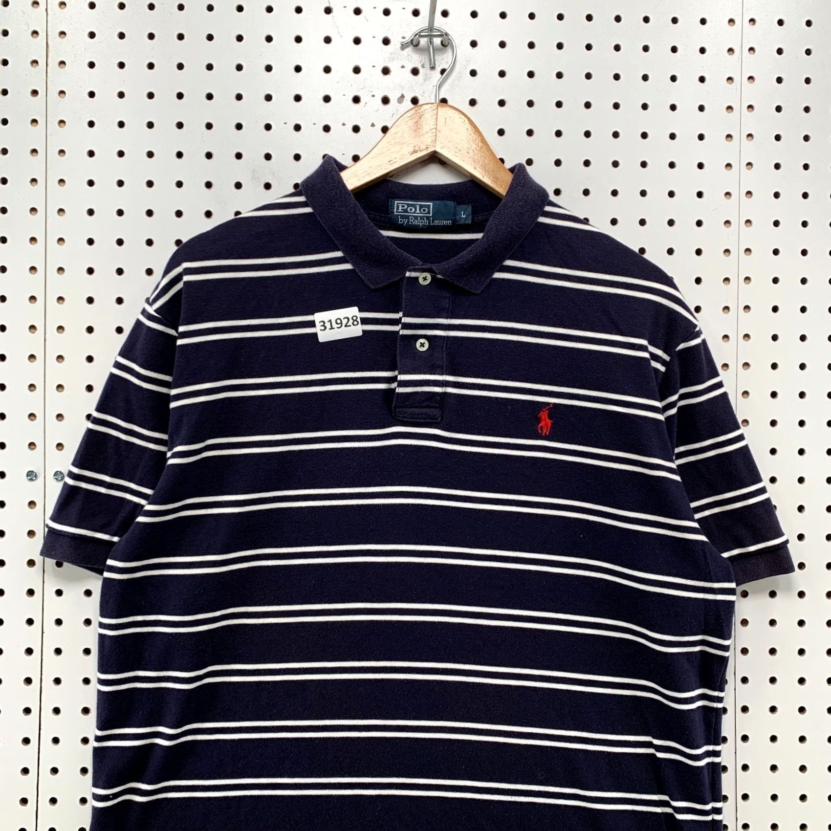 Polo Ralph Lauren Polo Ralph Lauren Shirt Mens Large Blue White Striped Pony 23x28 Vintage Polo Ralph Lauren Shirt Mens Large Blue White Striped Red Pony 23x28 Size US L / EU 52-54 / 3 - 5 Thumbnail