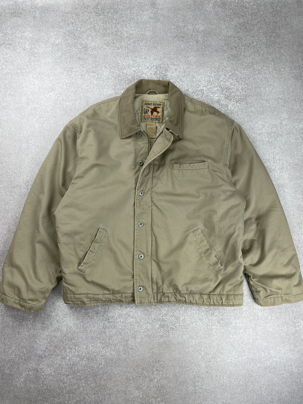 Gap × Vintage Vintage GAP Very Rare Workwear Jacket Detroit Size US XL / EU 56 / 4 - 7 Thumbnail