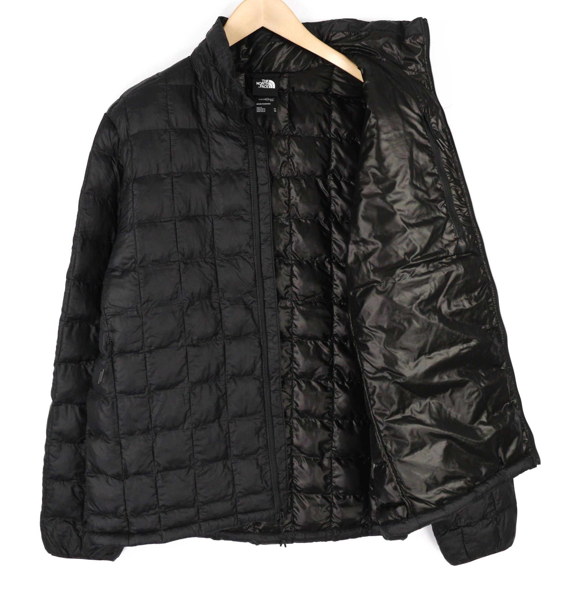 The North Face THERMOBALL ECO XL Black 700 Down Quilted Zip 80946 Size US XL / EU 56 / 4 - 4 Thumbnail
