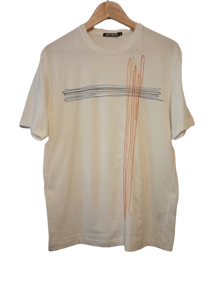 Other Issey Miyake scribble embroidery stitch t shirt Size US M / EU 48-50 / 2 - 1 Thumbnail
