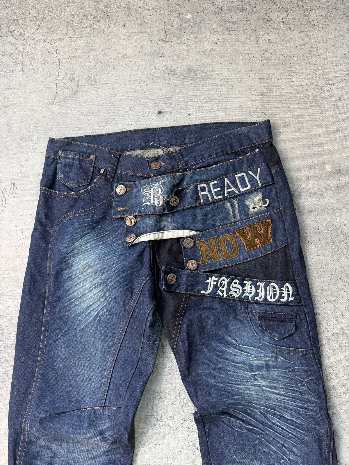 Japanese Brand Vintage Japanese Style KosmoLupo Y2K jeans Size US 33 - 5 Thumbnail