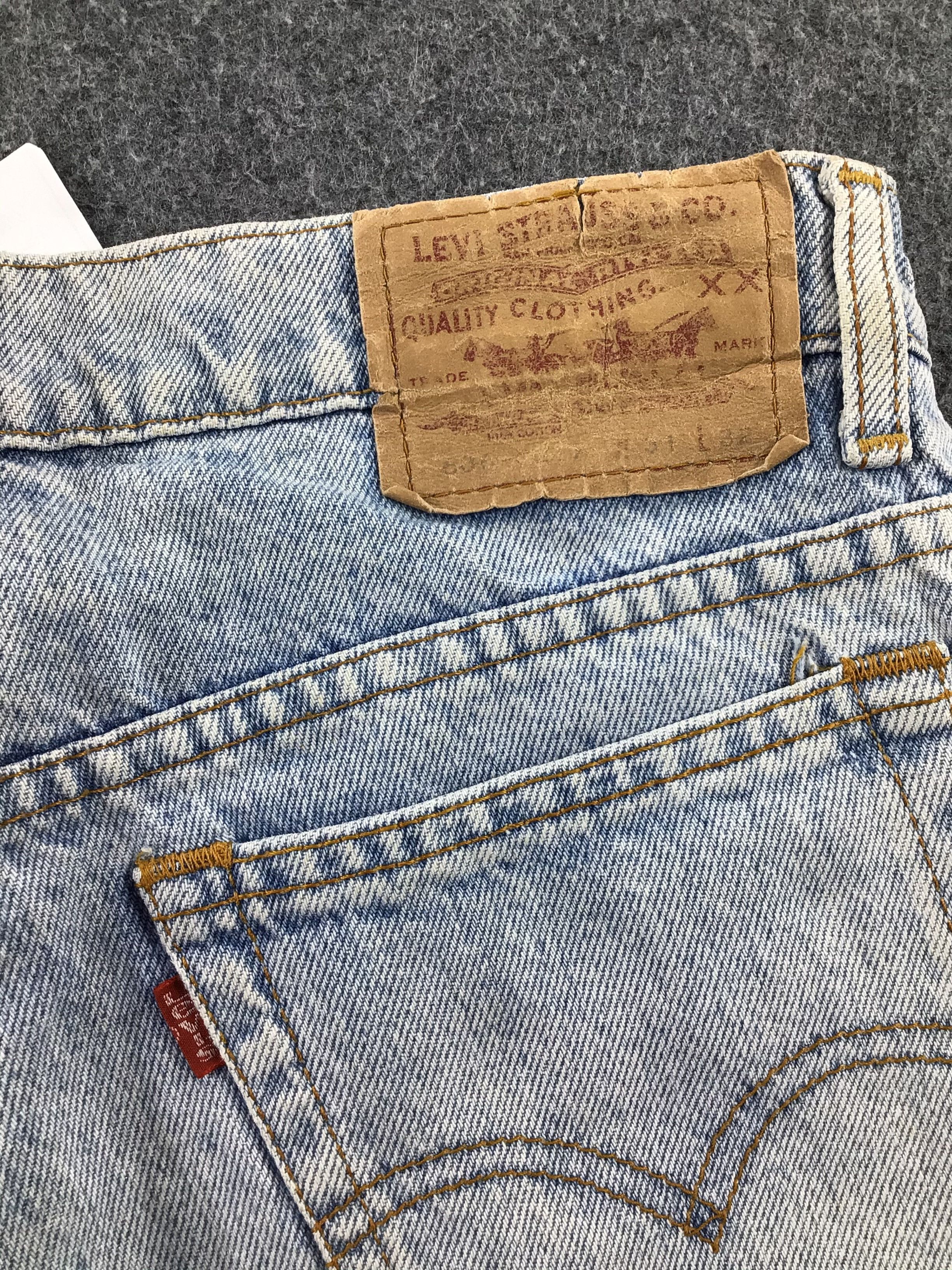 Levi's × Vintage Vintage 90s Levis 606 Jeans-JM491 Size US 29 - 5 Thumbnail