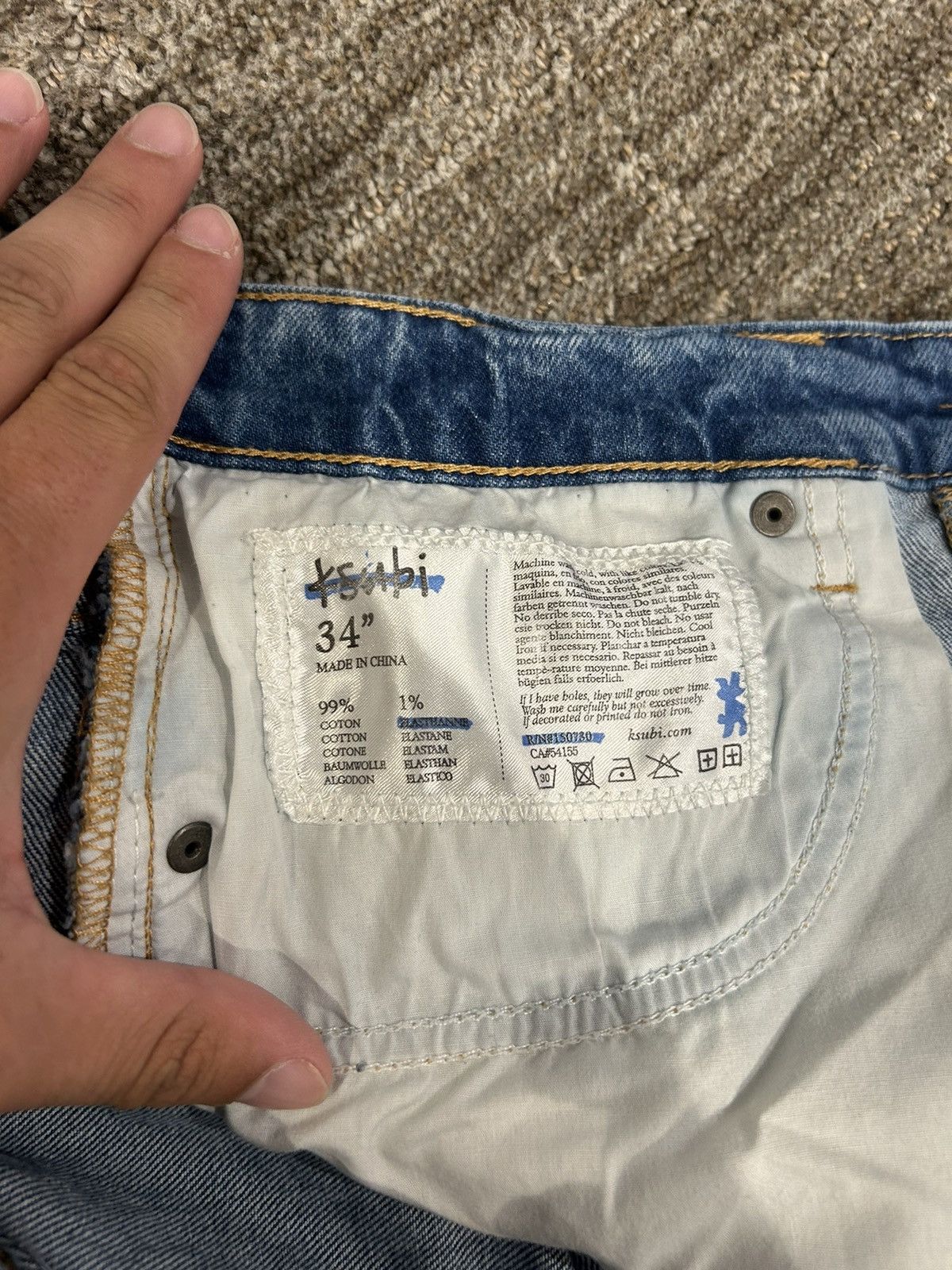 Ksubi Ksubi Van Winkle Jeans Size US 34 / EU 50 - 4 Thumbnail