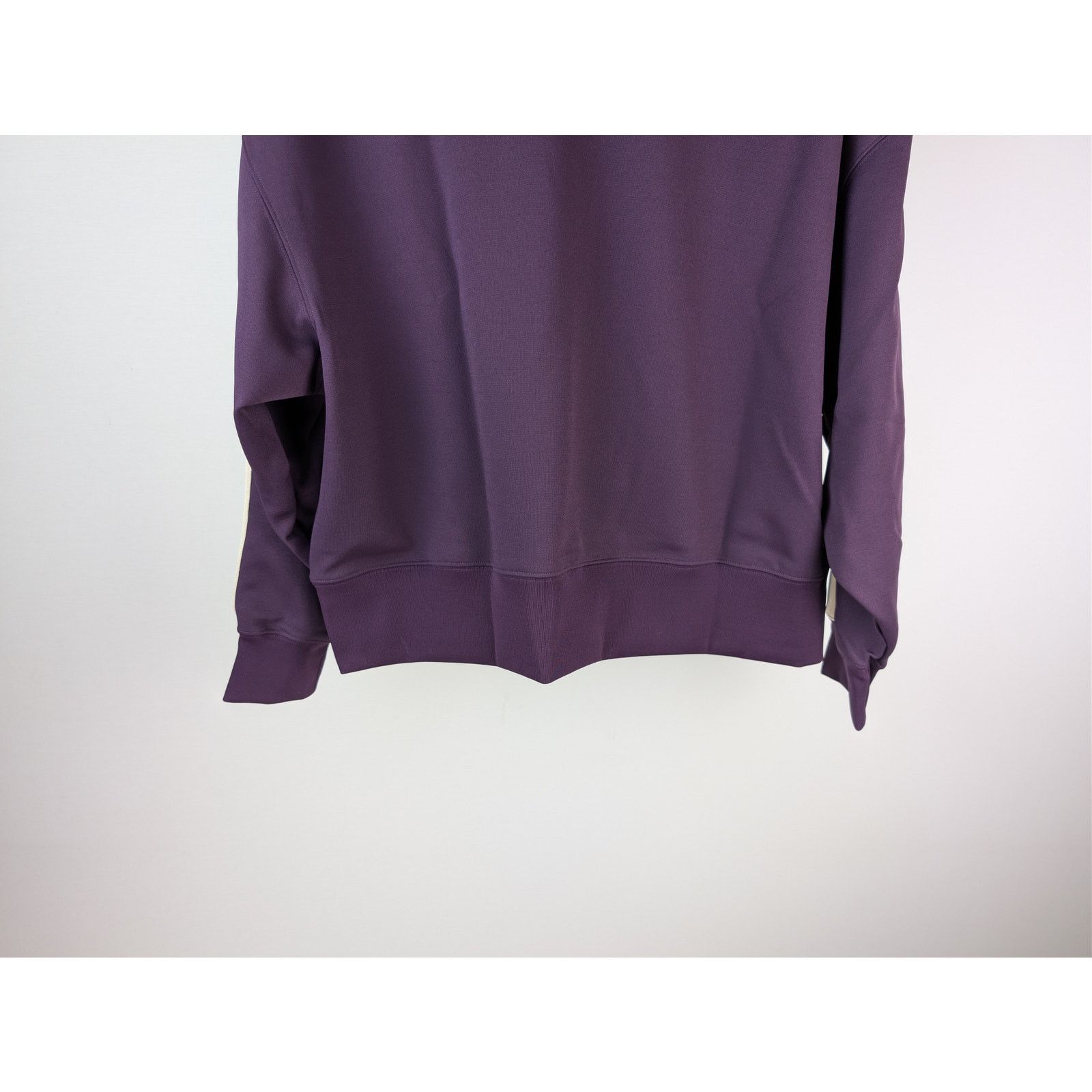 Palm Angels o1rshd1 Classic Logo Track Hoodie in Dark Purple / Off-White Size US L / EU 52-54 / 3 - 12 Thumbnail
