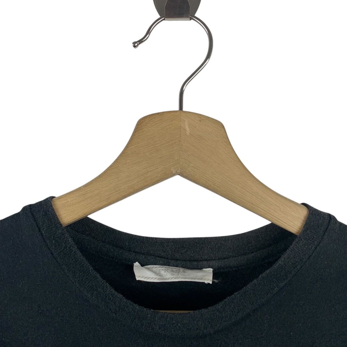 Designer × Prada × Vintage Vintage PRADA black on black prada embroidery spellout tee Size US M / EU 48-50 / 2 - 5 Thumbnail