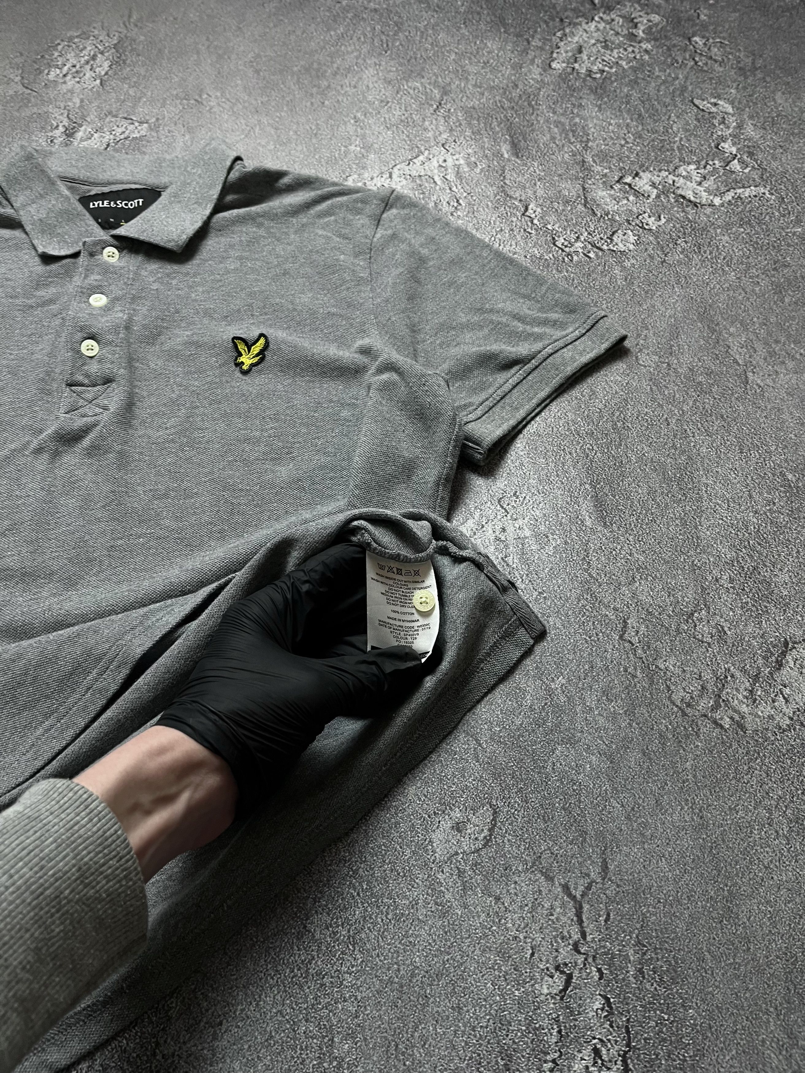 Lyle & Scott Vintage Polos Lyle & Scott Big Logo Striped Casual Mens L Size US L / EU 52-54 / 3 - 5 Thumbnail