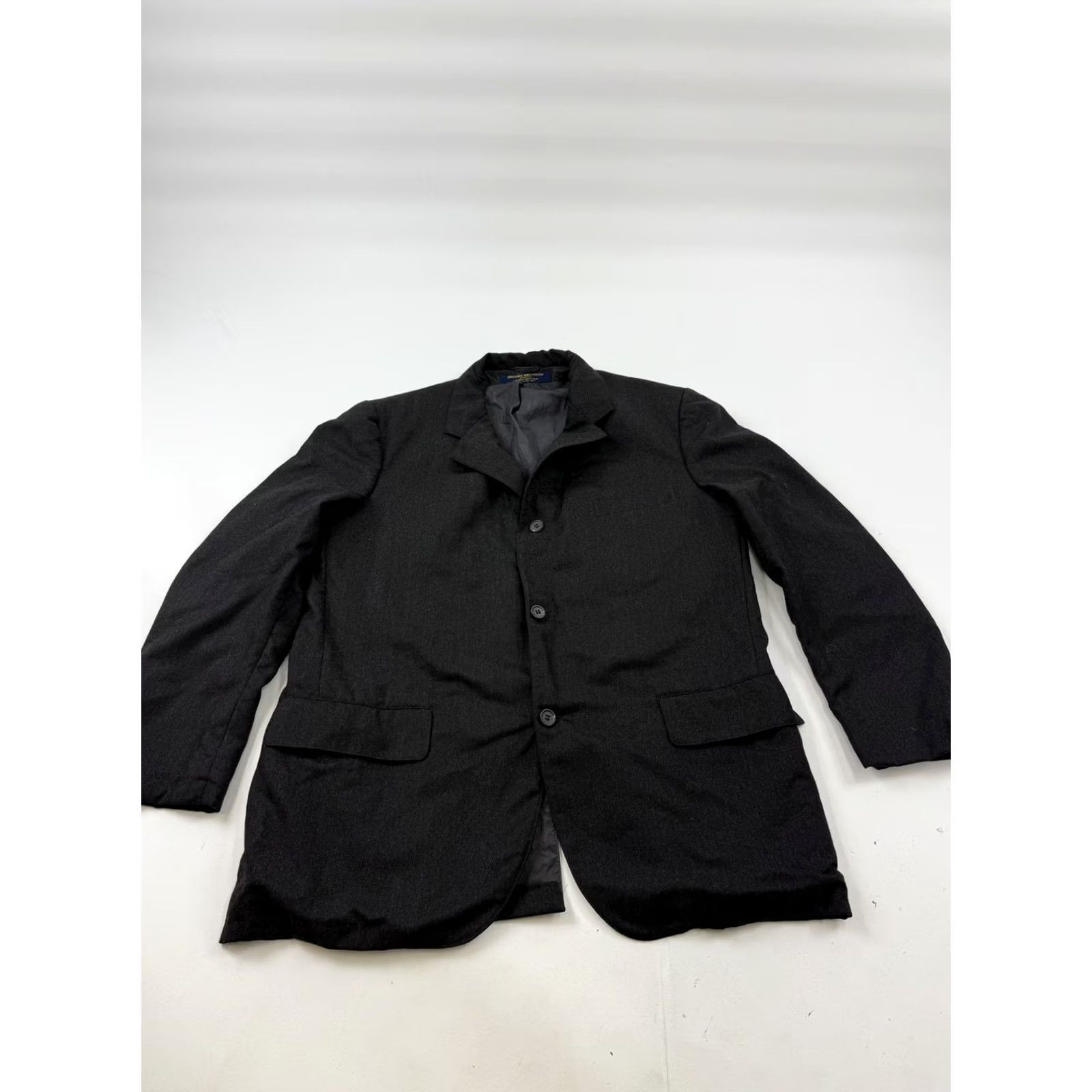 Brooks Brothers Brooks Brothers Blazer Sport Coat Jacket Mens 41R Gray 3 Button Notch Lapel Size 42R - 2 Thumbnail