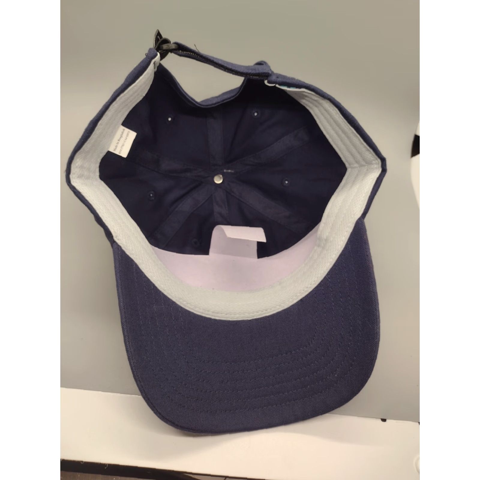 PGA Tour VINTAGE PGA TOUR Baseball Cap Hat One Size Blue Solid Logo Golf Mens Size ONE SIZE - 7 Thumbnail