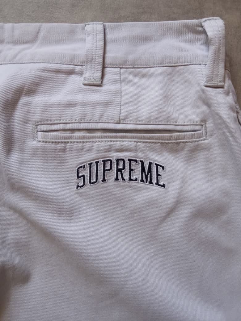 Supreme Supreme Arc Logo Chino Straight Leg Pants Size US 30 / EU 46 - 7 Thumbnail