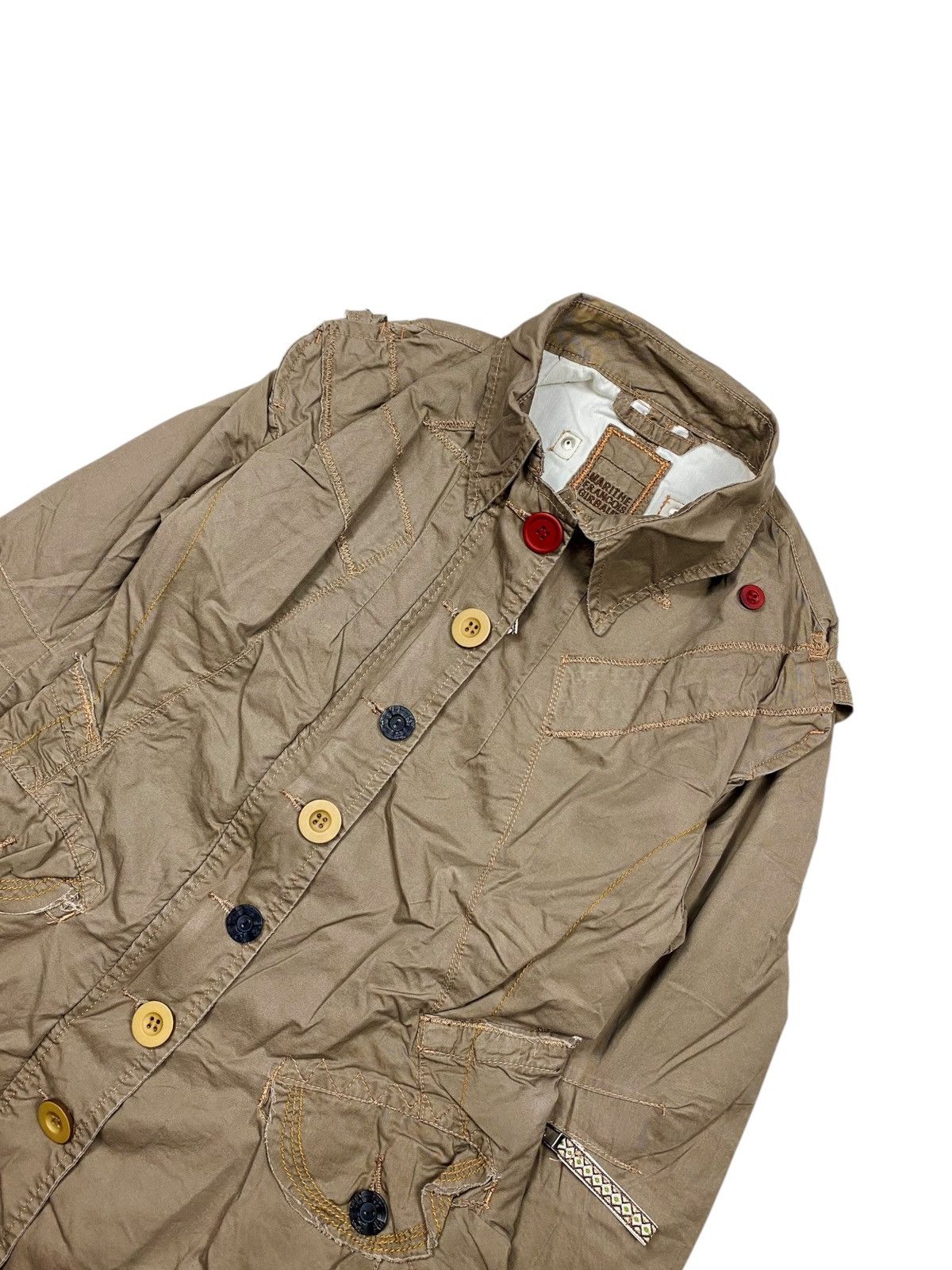 If Six Was Nine 2000s Girbaud - Apocalypse Style Rope Jacket Size US M / EU 48-50 / 2 - 6 Thumbnail
