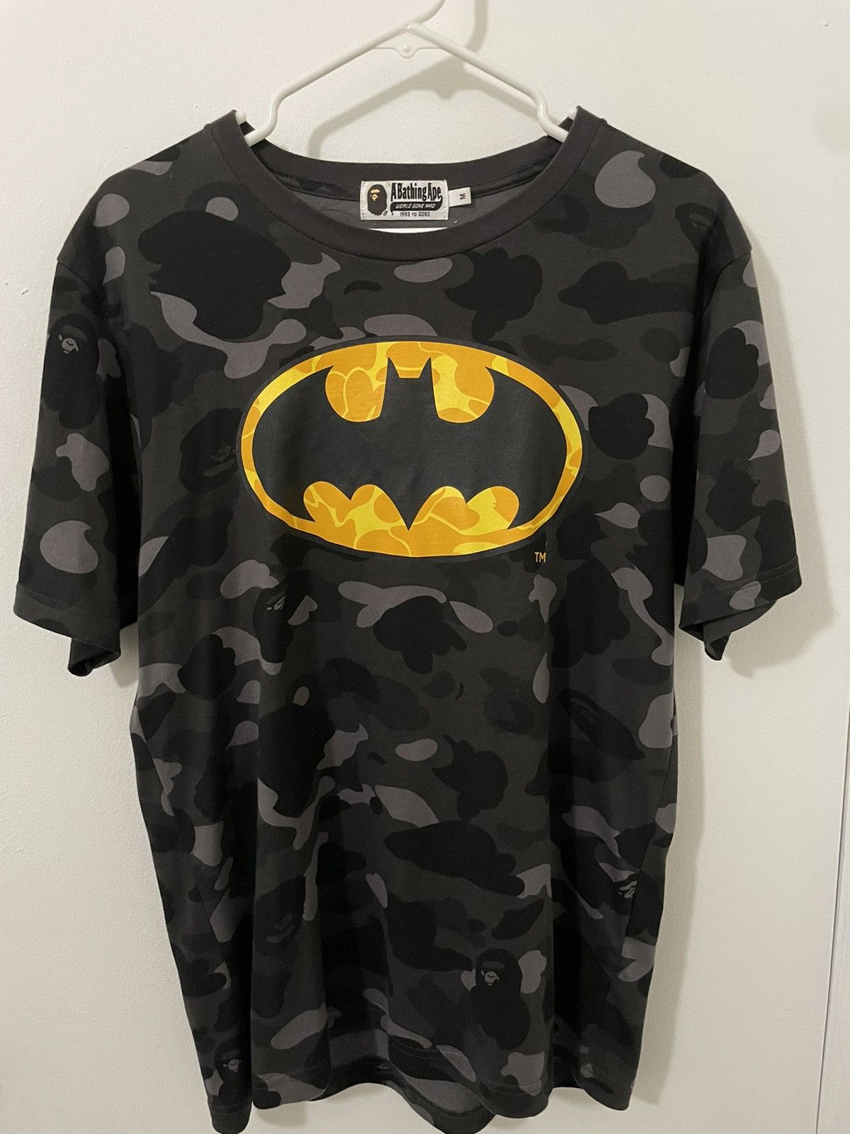 Bape BAPE x DC BATMAN COLOR CAMO TEE | Grailed