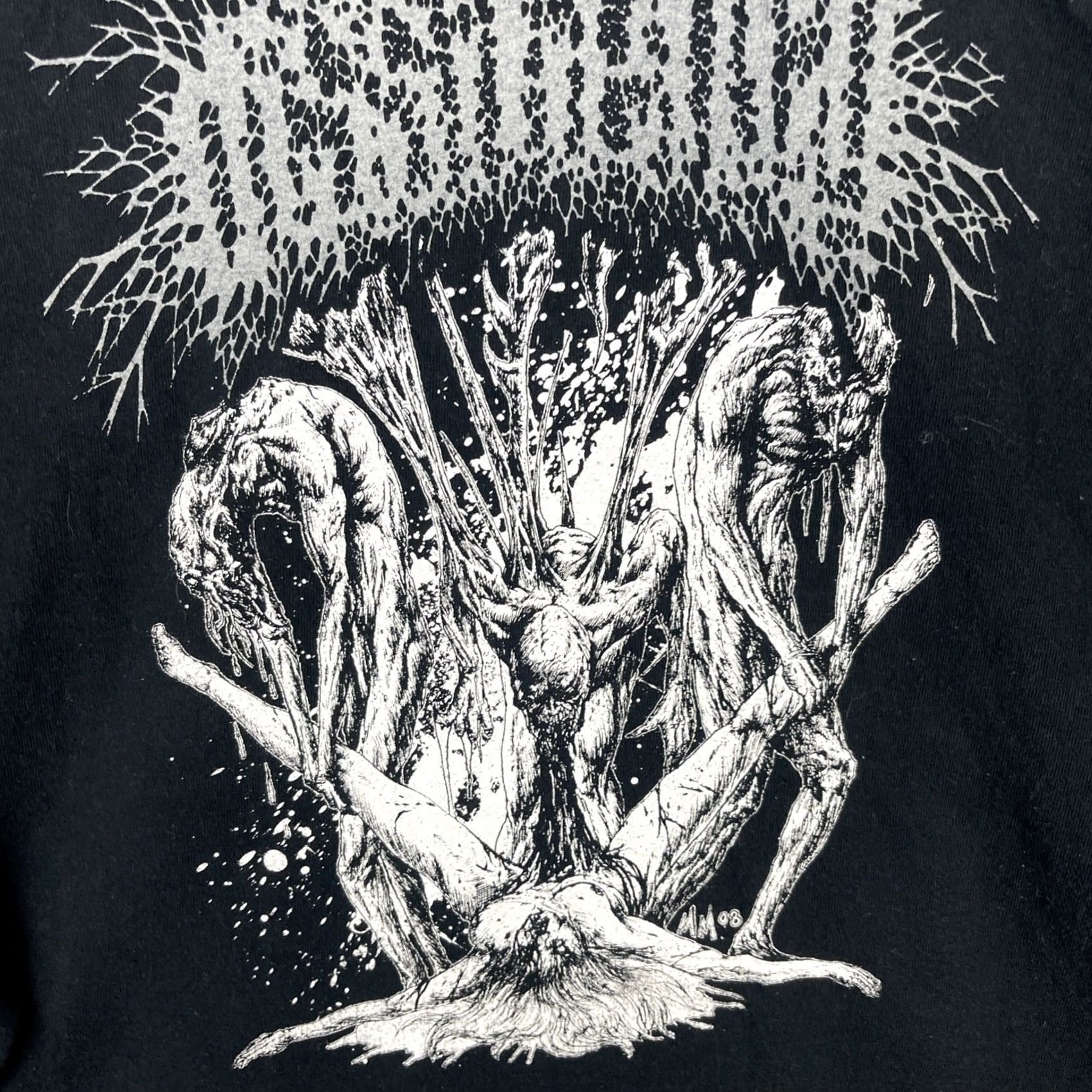Gildan Inhuman Dissiliency Shirt Mens 2XL Black Long Sleeve Death Metal Band Tee Size US XXL / EU 58 / 5 - 7 Thumbnail
