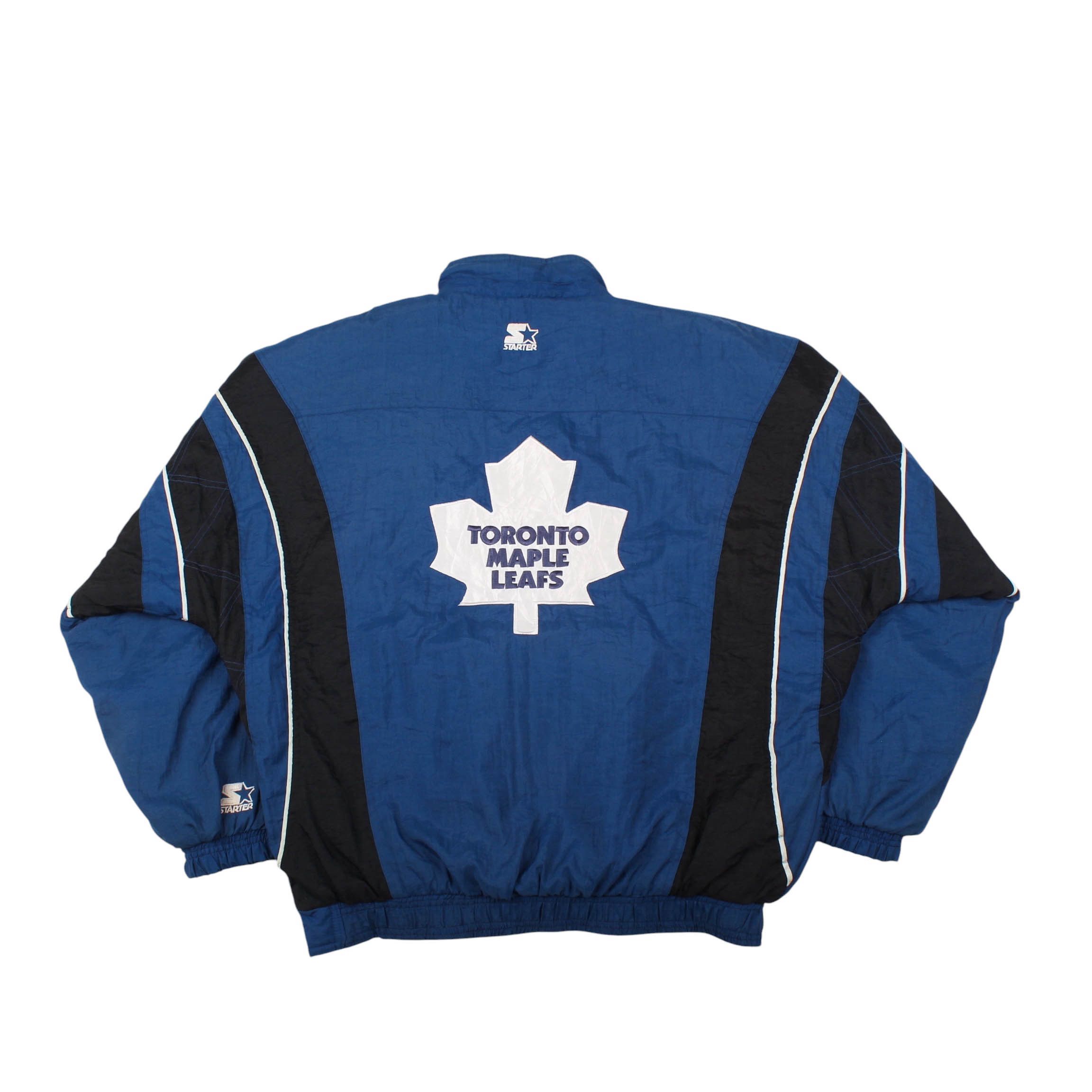 Starter Toronto Maple Leafs Jacket Starter 90s NHL Pullover Size US XL / EU 56 / 4 - 2 Thumbnail