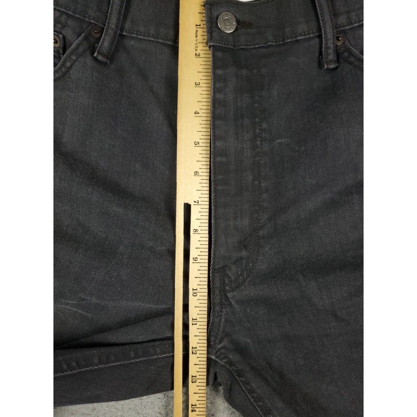 Levi's Levis 541 Athletic Fit Straight Leg Gray Jeans Mens Size 40x28 Size US 40 / EU 56 - 3 Thumbnail