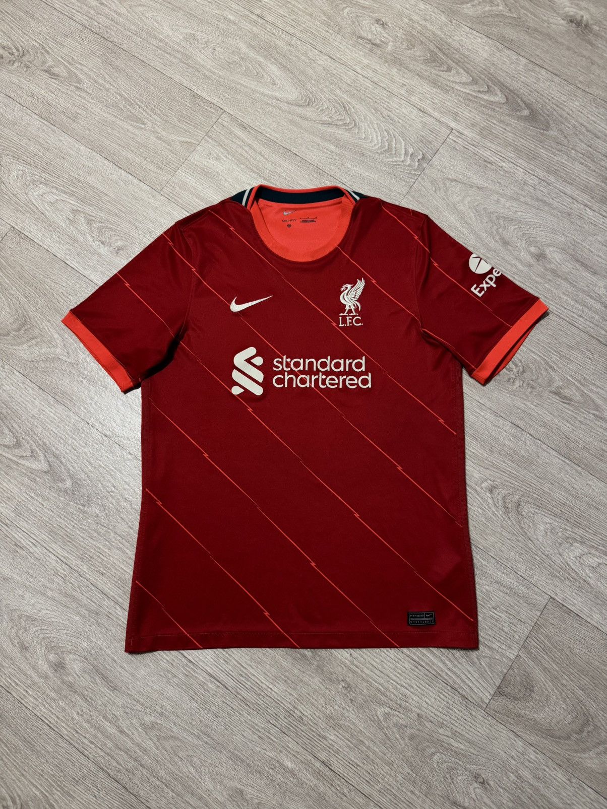 Nike 🔷Nike Liverpool 2021/22 Soccer jersey🔷 Size US L / EU 52-54 / 3 - 1 Thumbnail