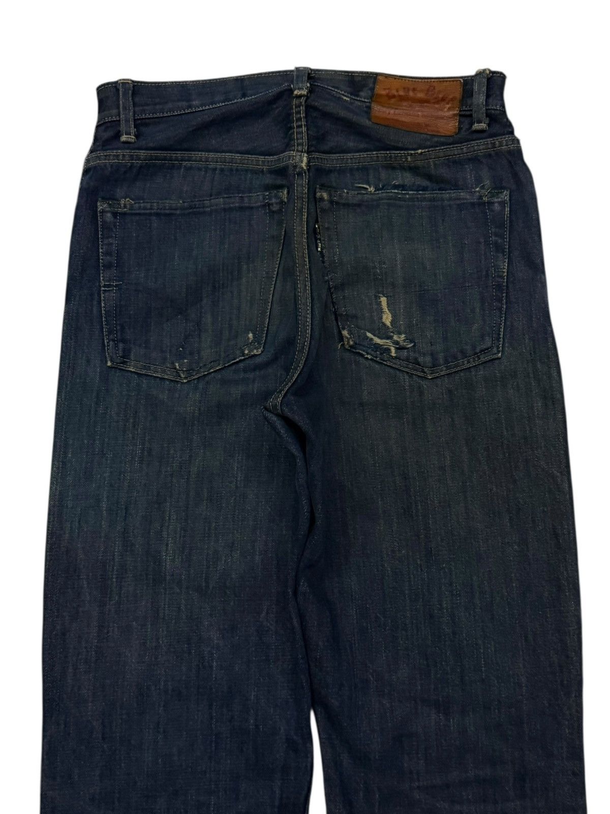 Blue Blue Japan Vintage Blue Blue Japan Selvedge Denim Jeans | W29 Size US 29 - 5 Thumbnail