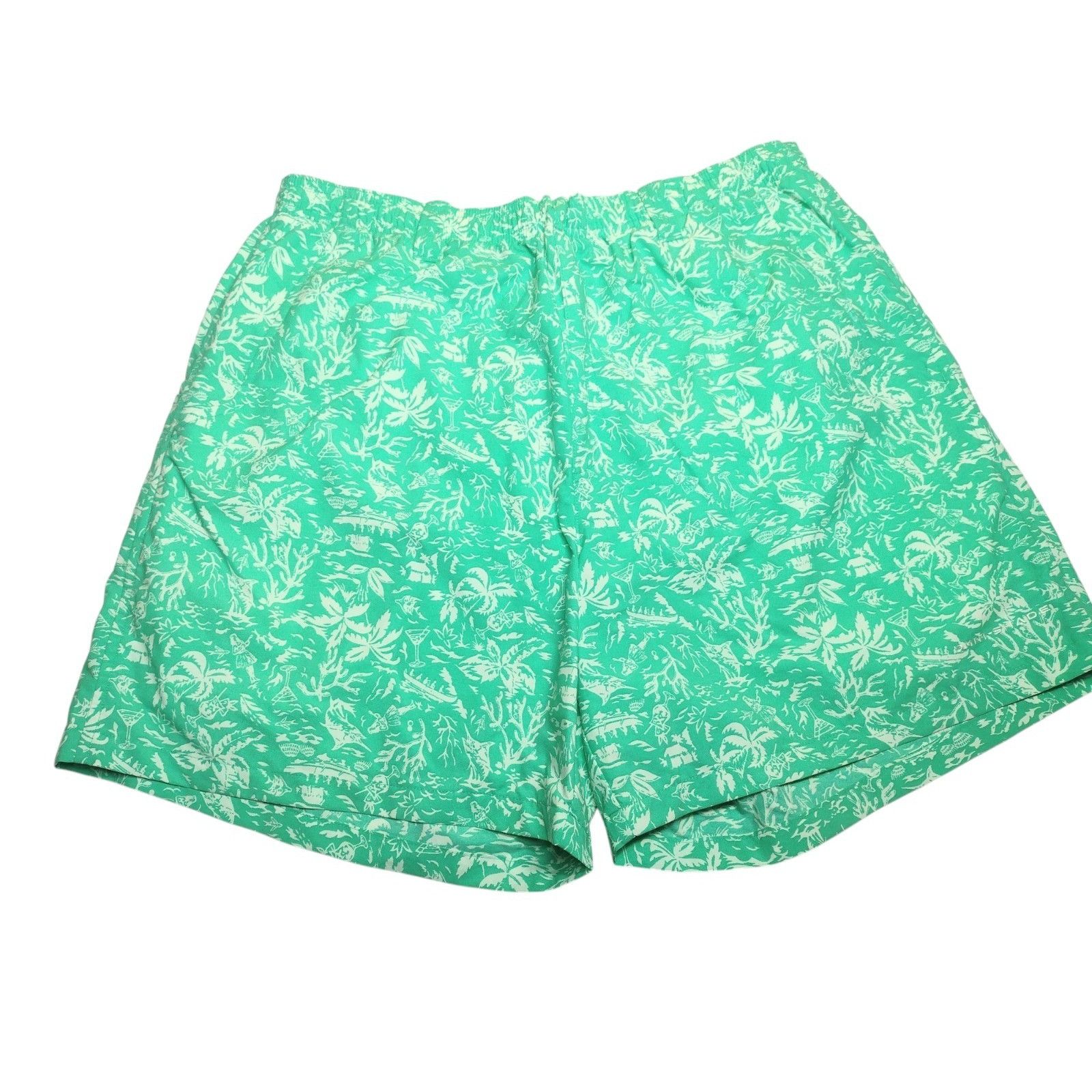 Columbia Columbia PFG Tropical Island Swim Trunks Men's Size L Mesh L Size US 33 - 1 Thumbnail