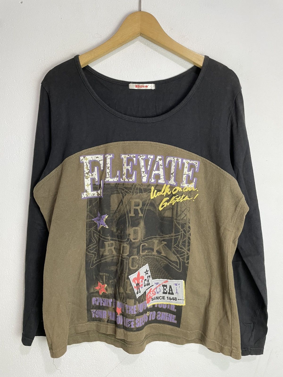 Hysteric Glamour Japanese Gothic Rock Poem Elevate Longsleeve tshirt Size L / US 10 / IT 46 - 1 Thumbnail