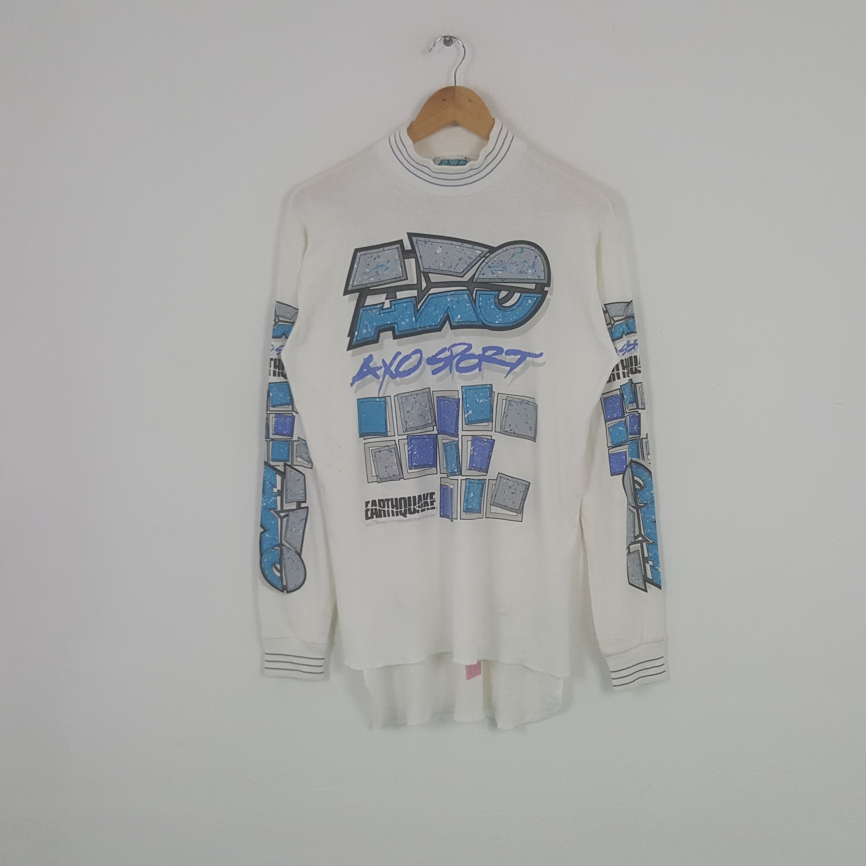 Vintage Axo Sport Racing Motorsports Long Sleeve Tshirt