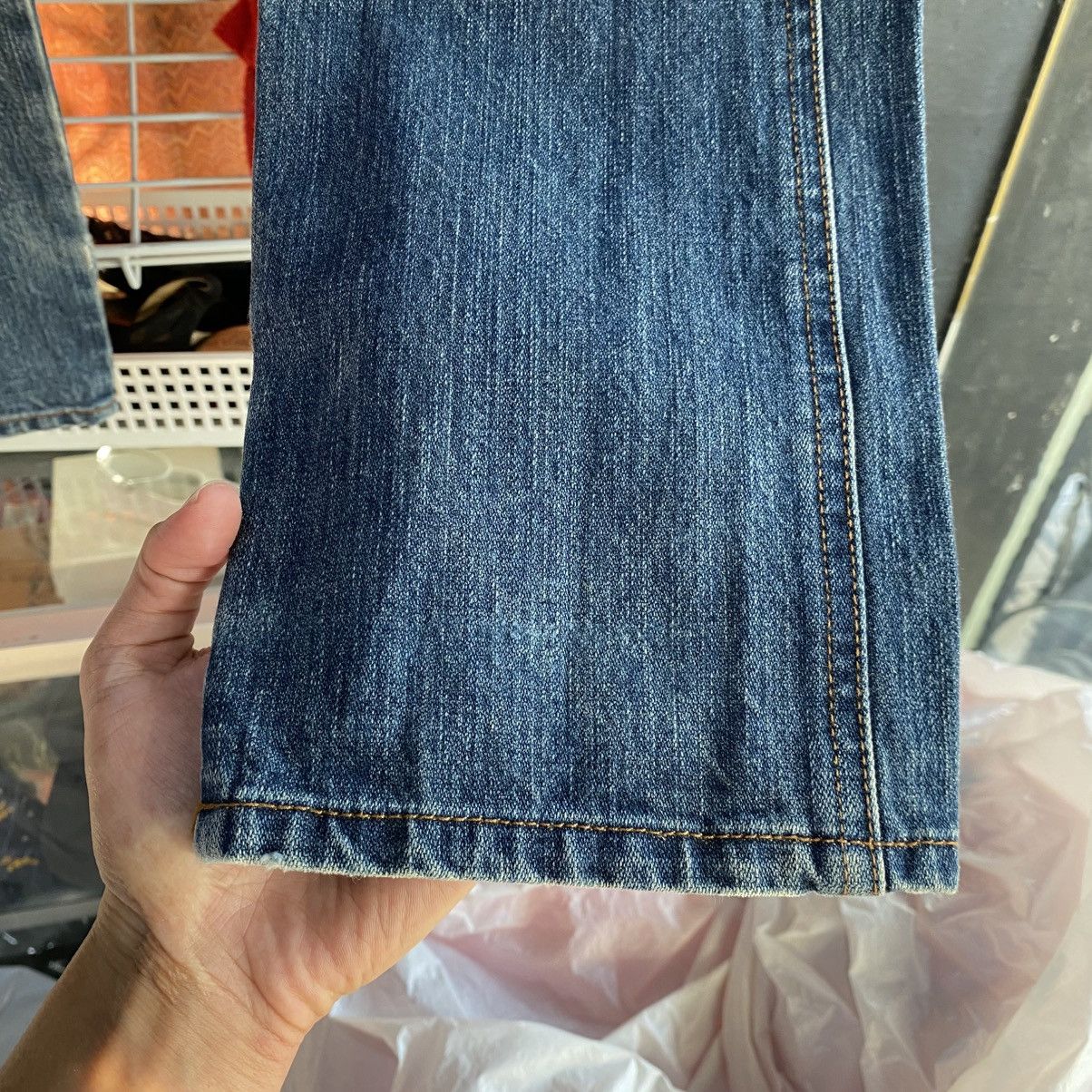 Final Home Final Home Side Button Patchwork Jeans — Rare Japanese Denim Size US 30 / EU 46 - 6 Thumbnail