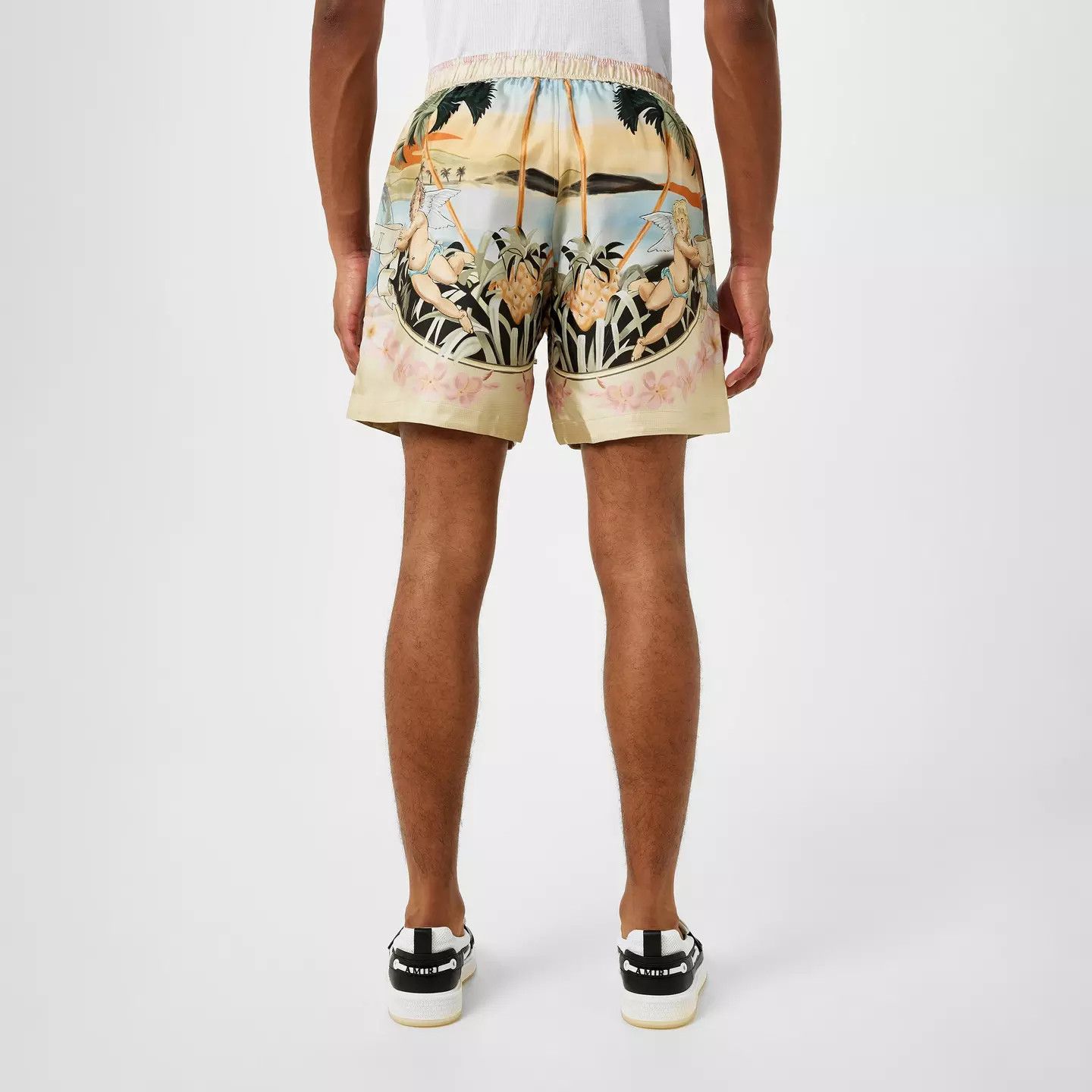 Amiri o1g2r1mq0426 Cherub Shorts in Multicolor Size US 32 / EU 48 - 4 Thumbnail