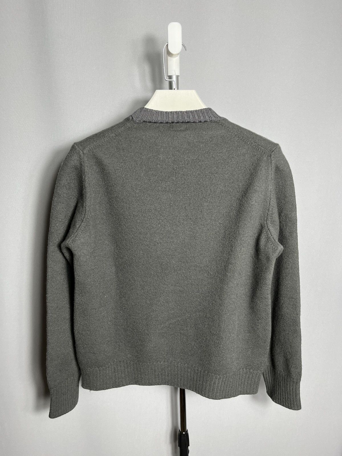 C.P. Company CP Company knit sweater wool mens grey vintage 90s italy Size US M / EU 48-50 / 2 - 10 Thumbnail