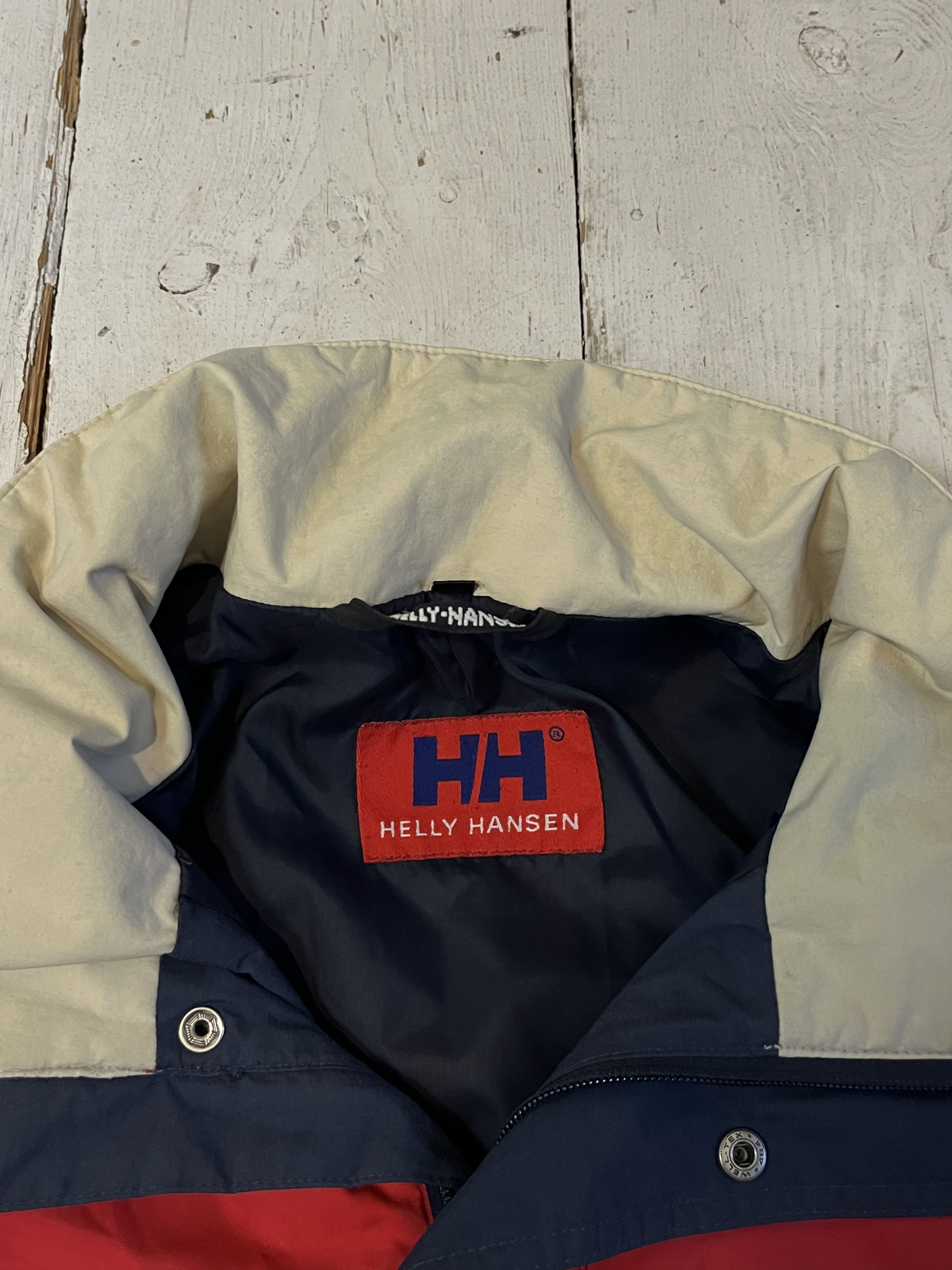 Helly Hansen × Vintage 90s Helly Hansen Windbreaker Big Logo Jacket Size US M / EU 48-50 / 2 - 7 Thumbnail