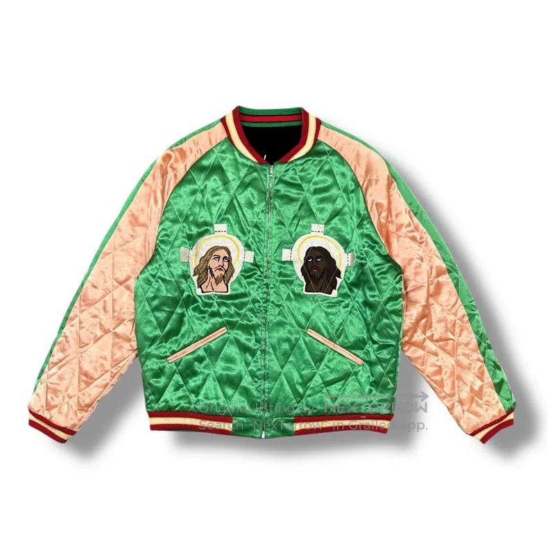 Saint Michael Yokosuka embroidered pattern reversible patc