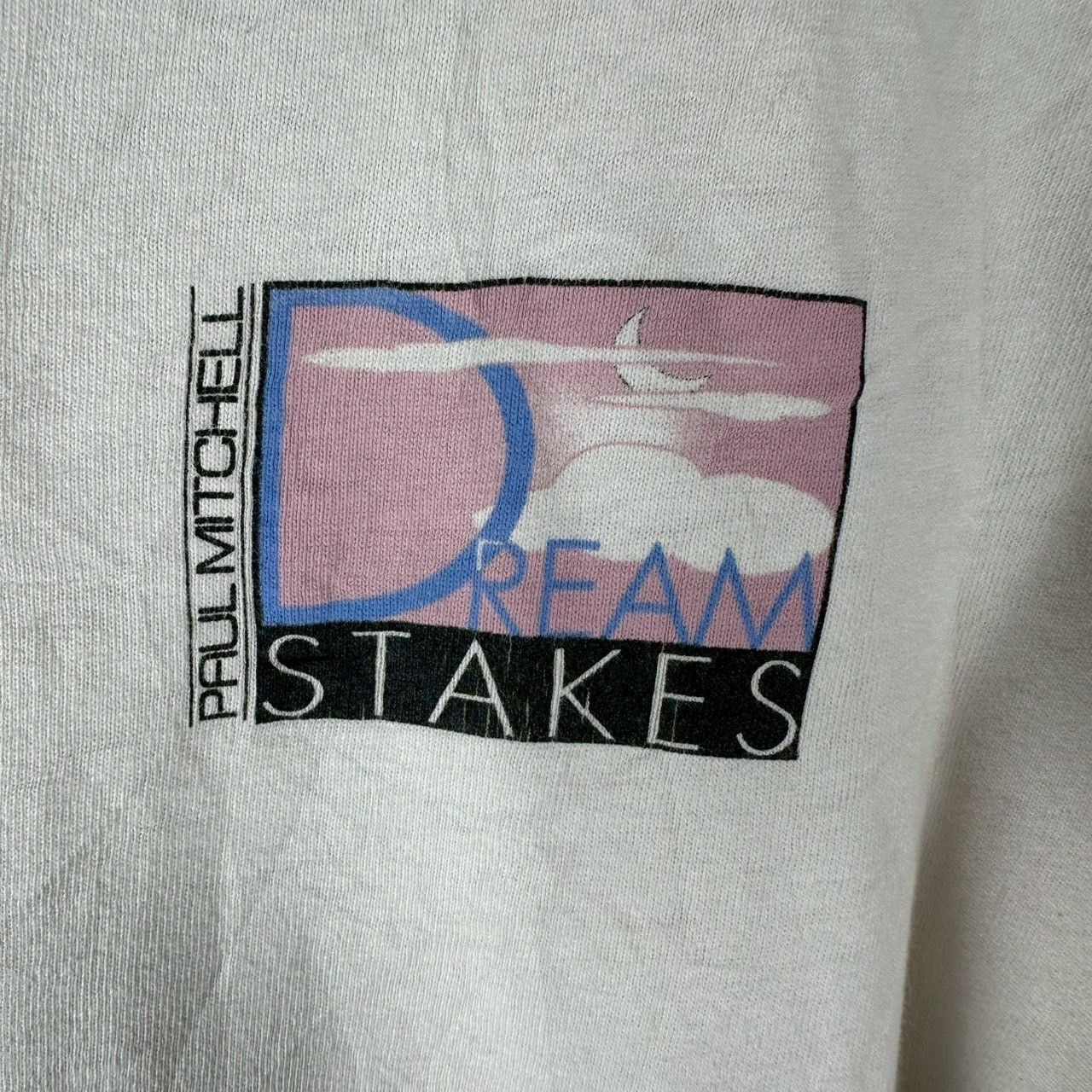 Vintage ​​​​​​Vintage 90s Paul Mitchell Dream Stakes Promo T-shirt Size US XL / EU 56 / 4 - 2 Thumbnail
