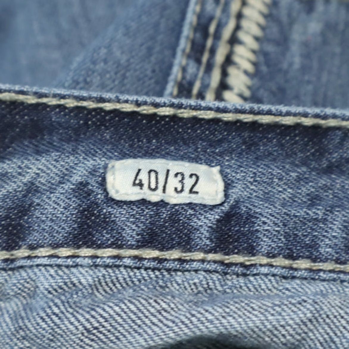 Ariat Ariat M5 Straight Fit Cotton Denim Jeans Pants Blue Men's 40 Size US 40 / EU 56 - 6 Thumbnail