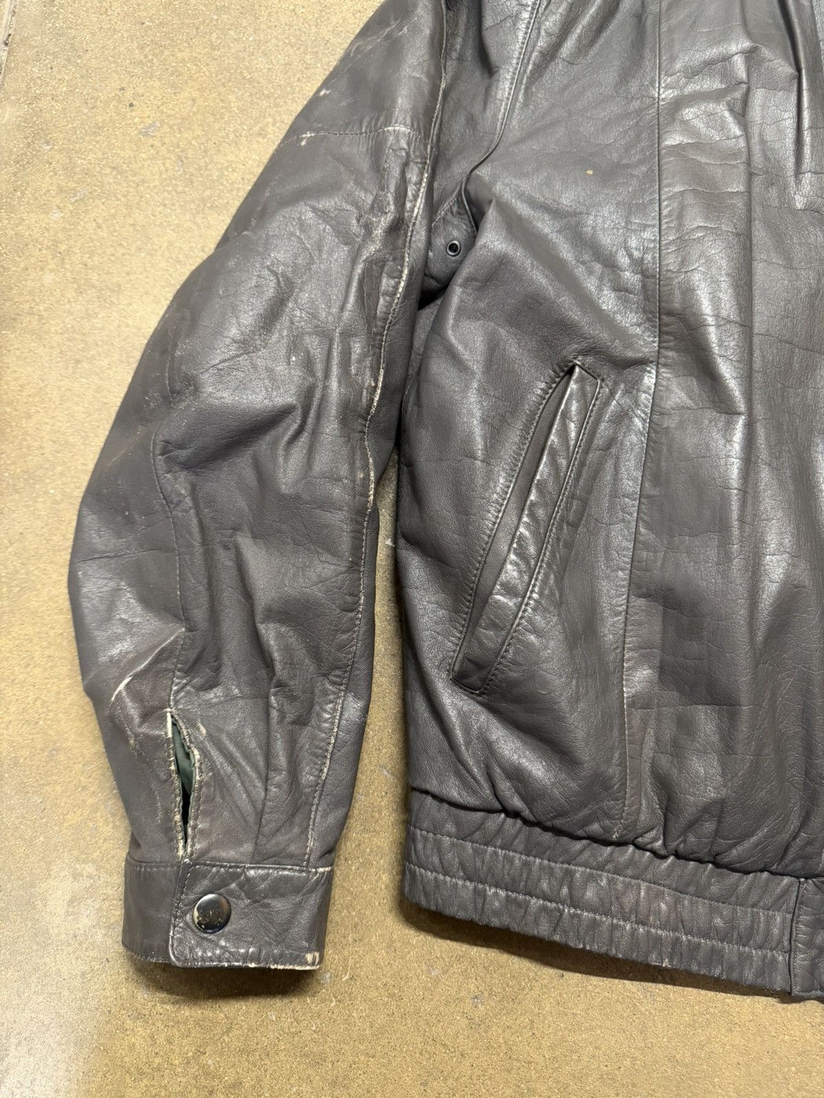 Vintage Vintage 80’s “Chess king” leather jacket Size US S / EU 44-46 / 1 - 2 Thumbnail