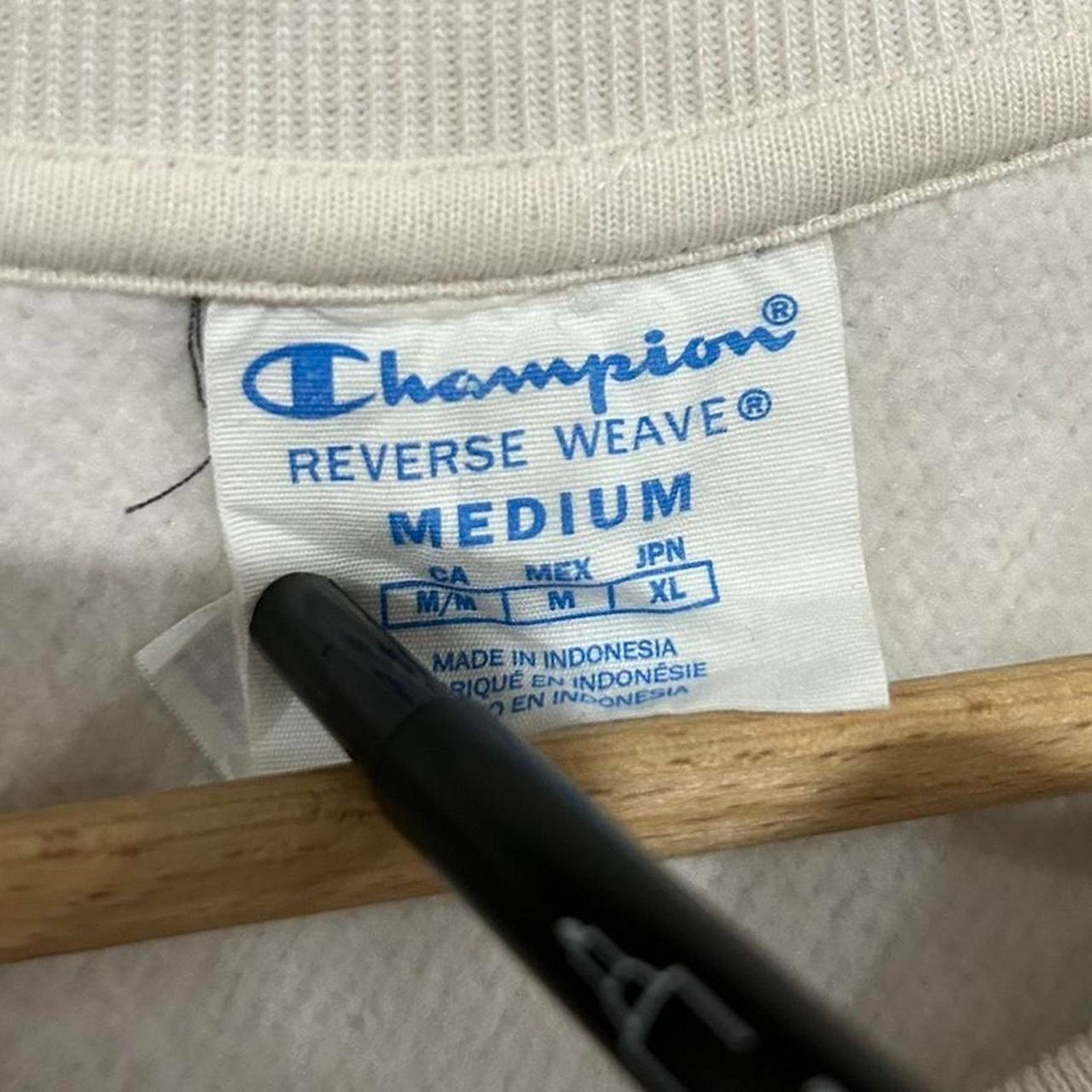 Champion Champion Reverse Weave Colorblock Crewneck Sweatshirt Size M / US 6-8 / IT 42-44 - 4 Thumbnail
