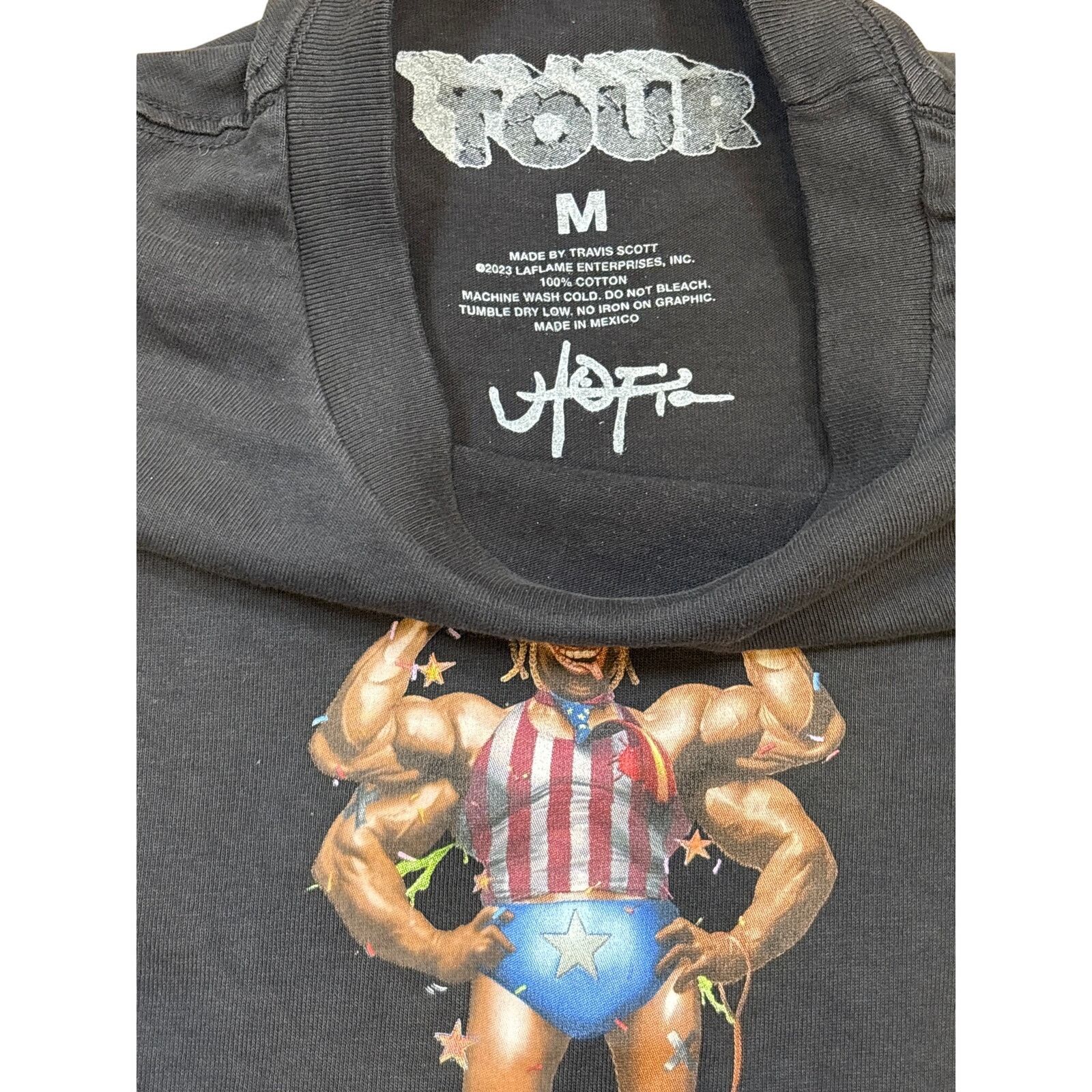 Travis Scott Travis Scott Corcus Maximus Tour shirt Seattle 11/8/2023 M Size US M / EU 48-50 / 2 - 5 Thumbnail
