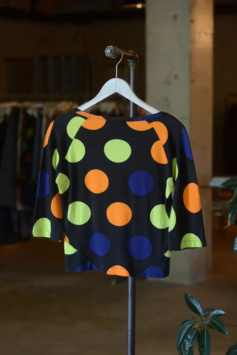 Comme des Garcons Comme Des Garcons size F Neon Polka Dot Sleeveless Top Size XS / US 0-2 / IT 36-38 - 6 Thumbnail