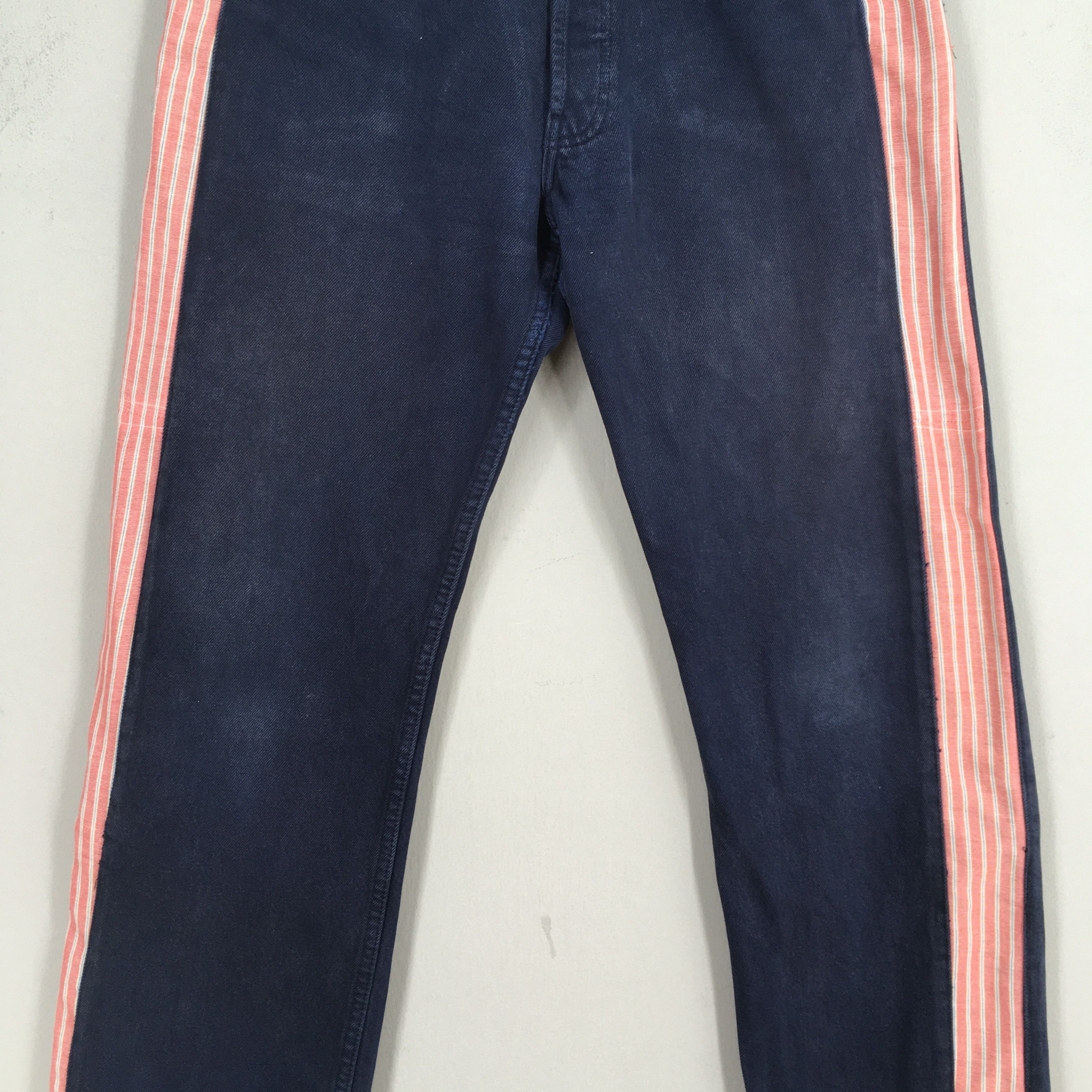 Levi's Size 29x30 Vintage 90s Levi's 501 Faded Blue Jeans S1435 Size US 29 - 3 Thumbnail