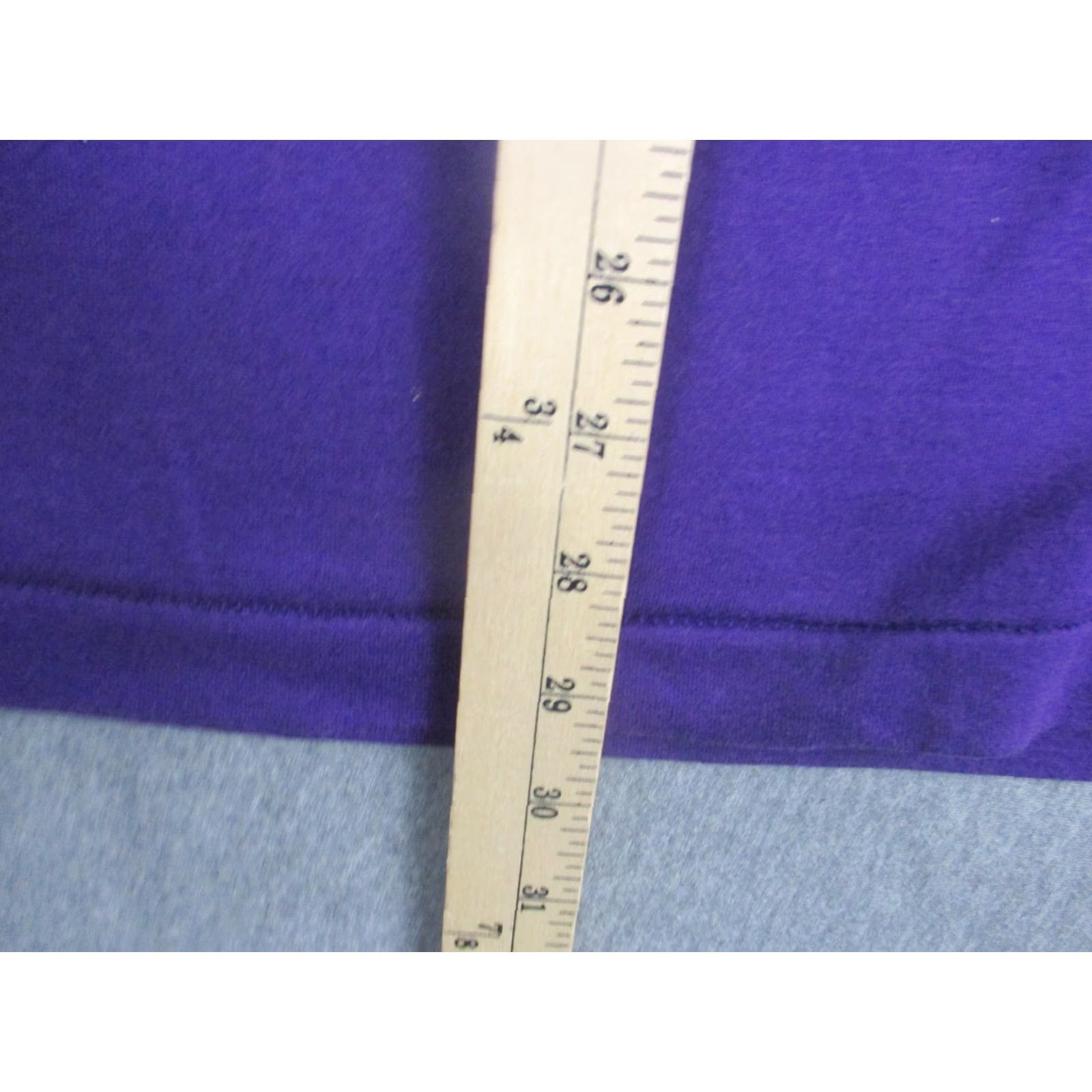 Vintage VINTAGE Screen Stars Best Shirt Mens XL Purple Graphic Shuckums Oyster Pub Front Back Logo 90s Beach Bar Pub Size US XL / EU 56 / 4 - 4 Thumbnail