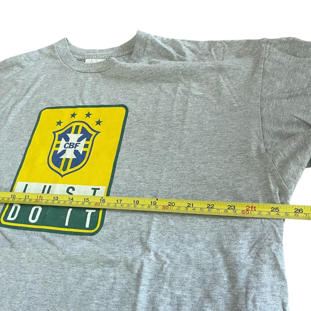 Nike × Vintage VINTAGE Nike CBF Futbol Brazil T Shirt Size US XL / EU 56 / 4 - 5 Thumbnail
