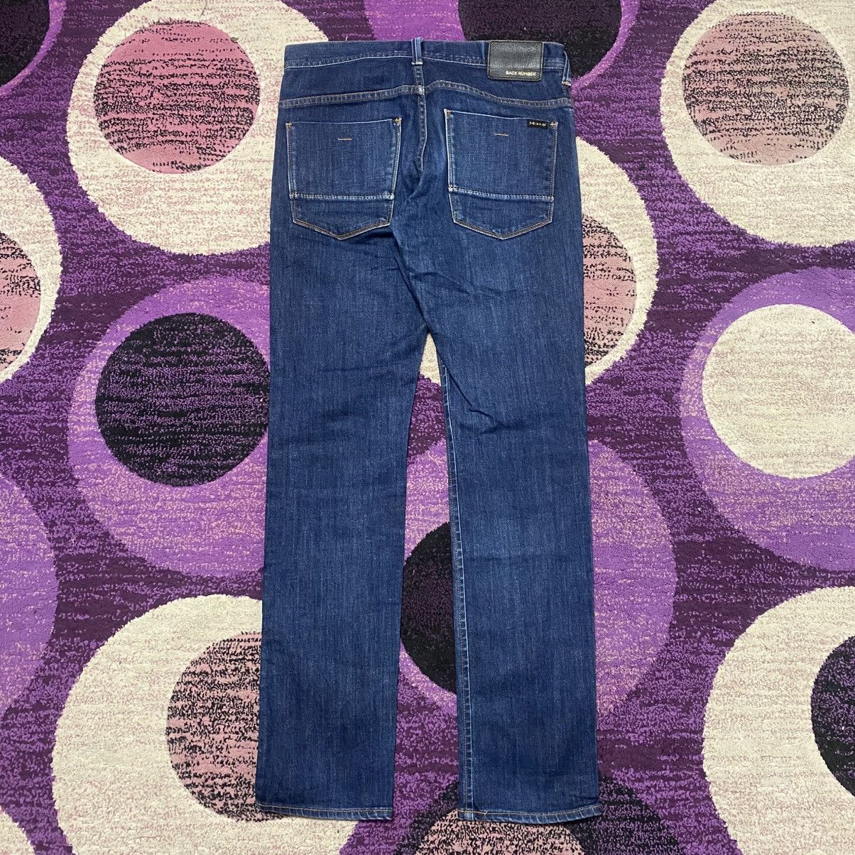 Japanese Brand × Vintage Back Number Denim Selvedge Size US 32 / EU 48 - 7 Thumbnail